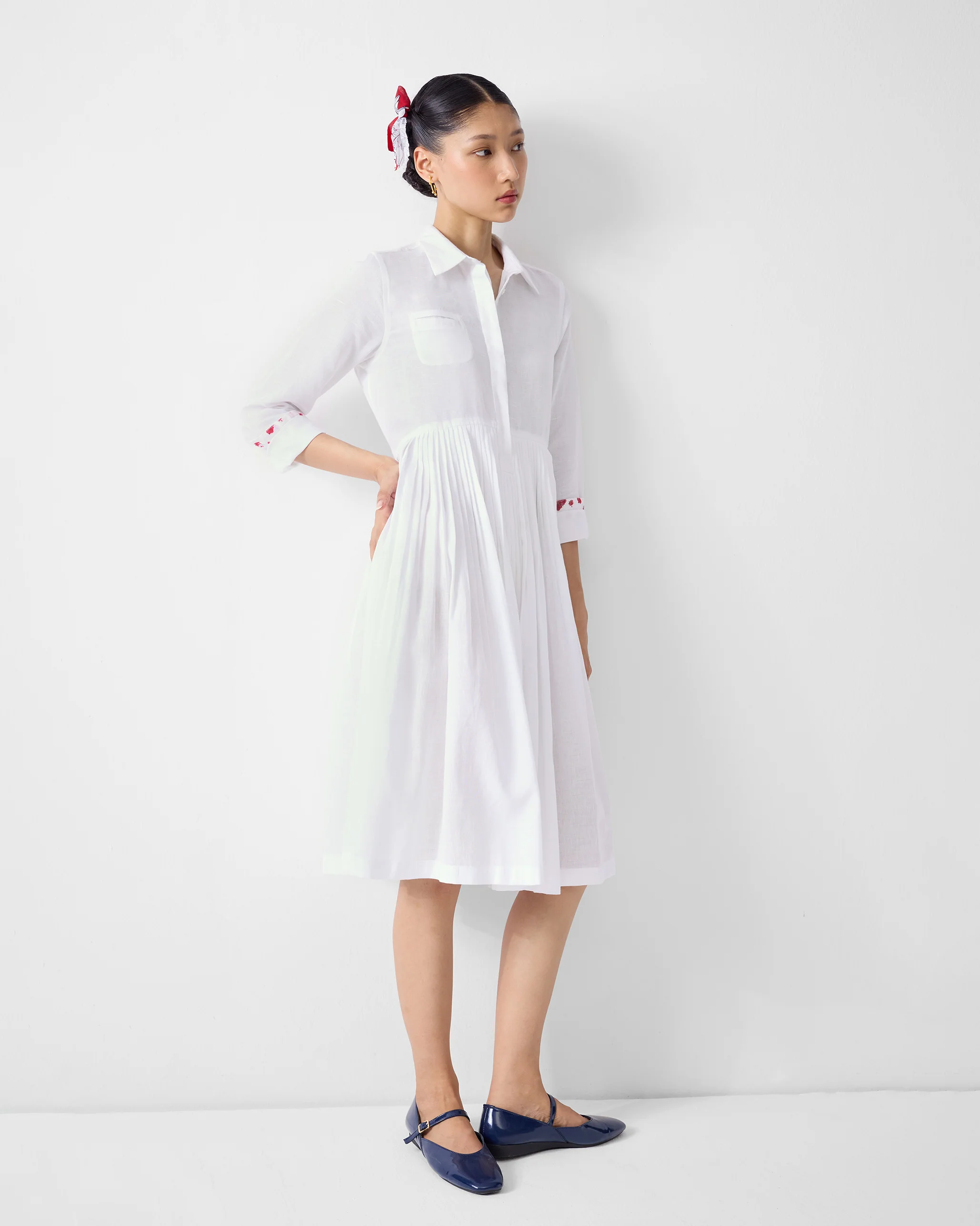 The Saviour Dress - White - Image 7