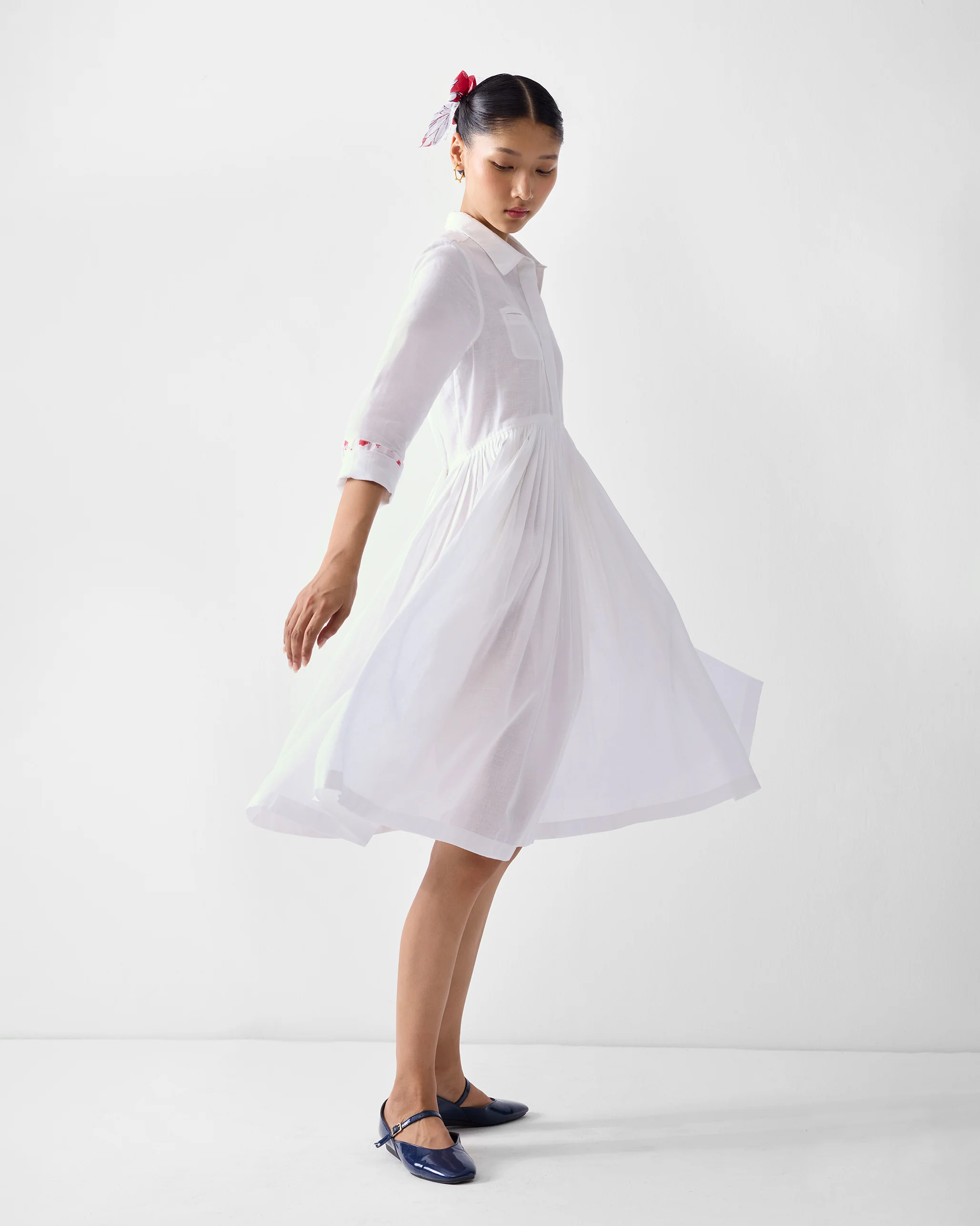 The Saviour Dress - White - Image 8