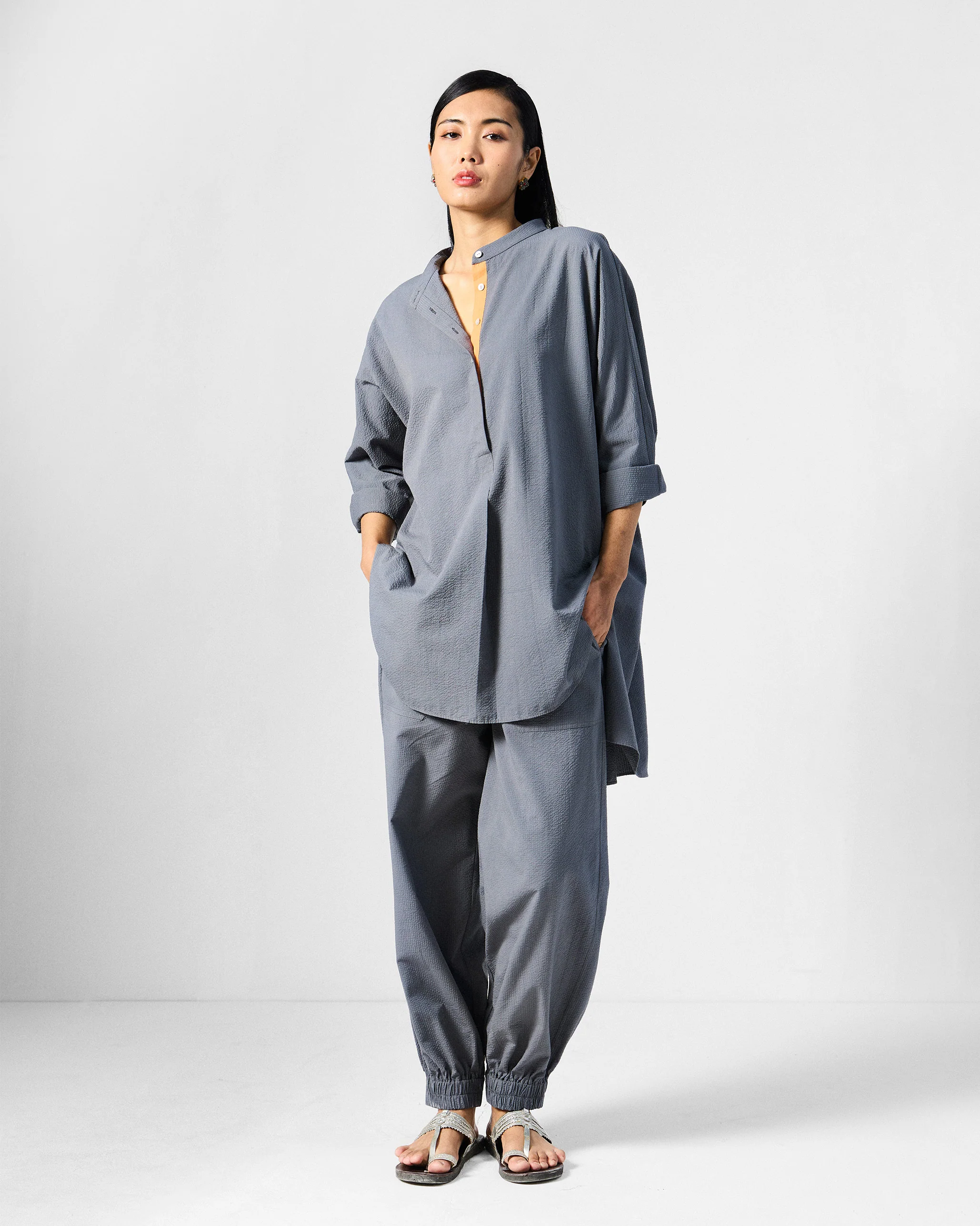 The Tab Top Set - Charcoal