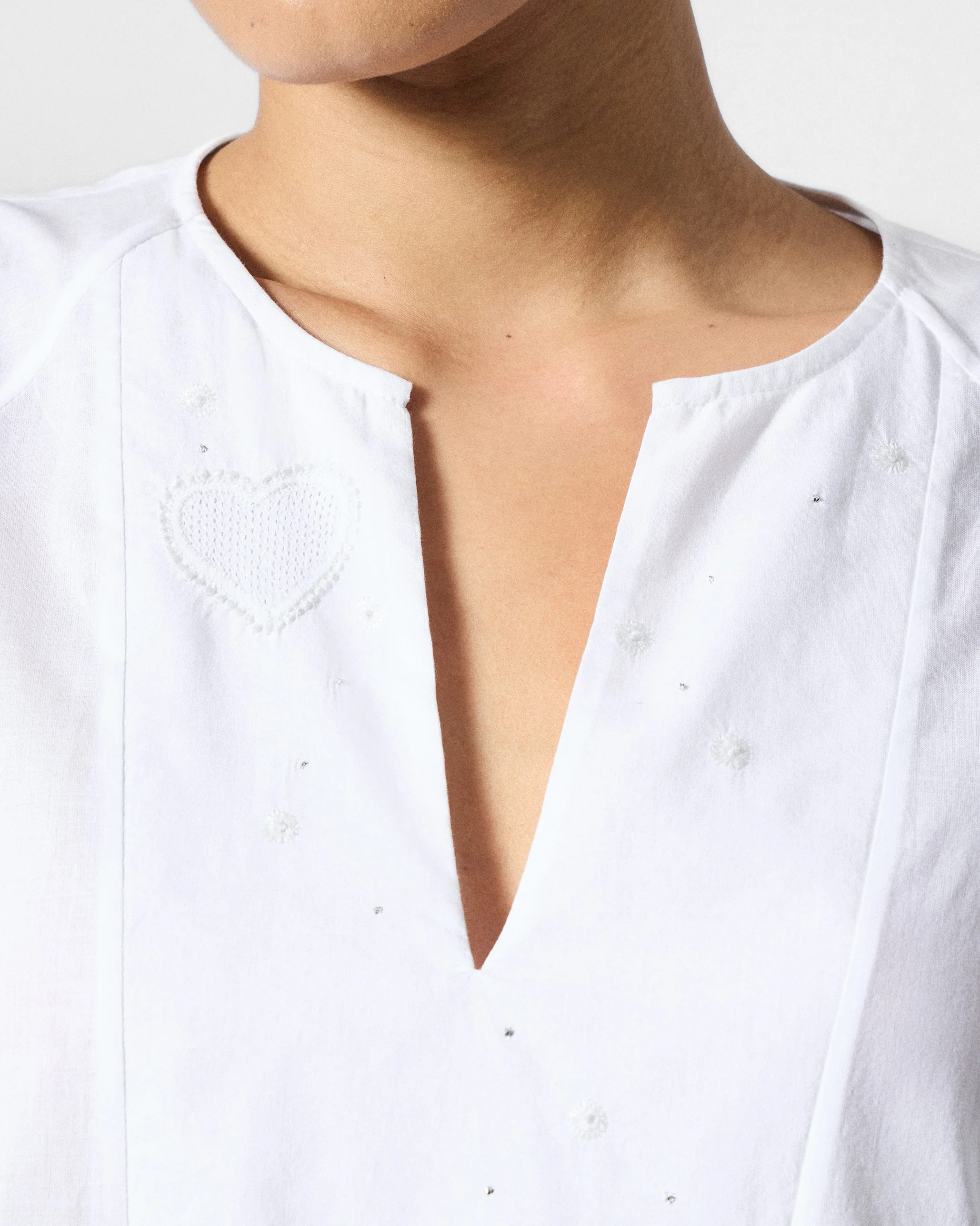 The Torsa Kurta Set - White - Image 4