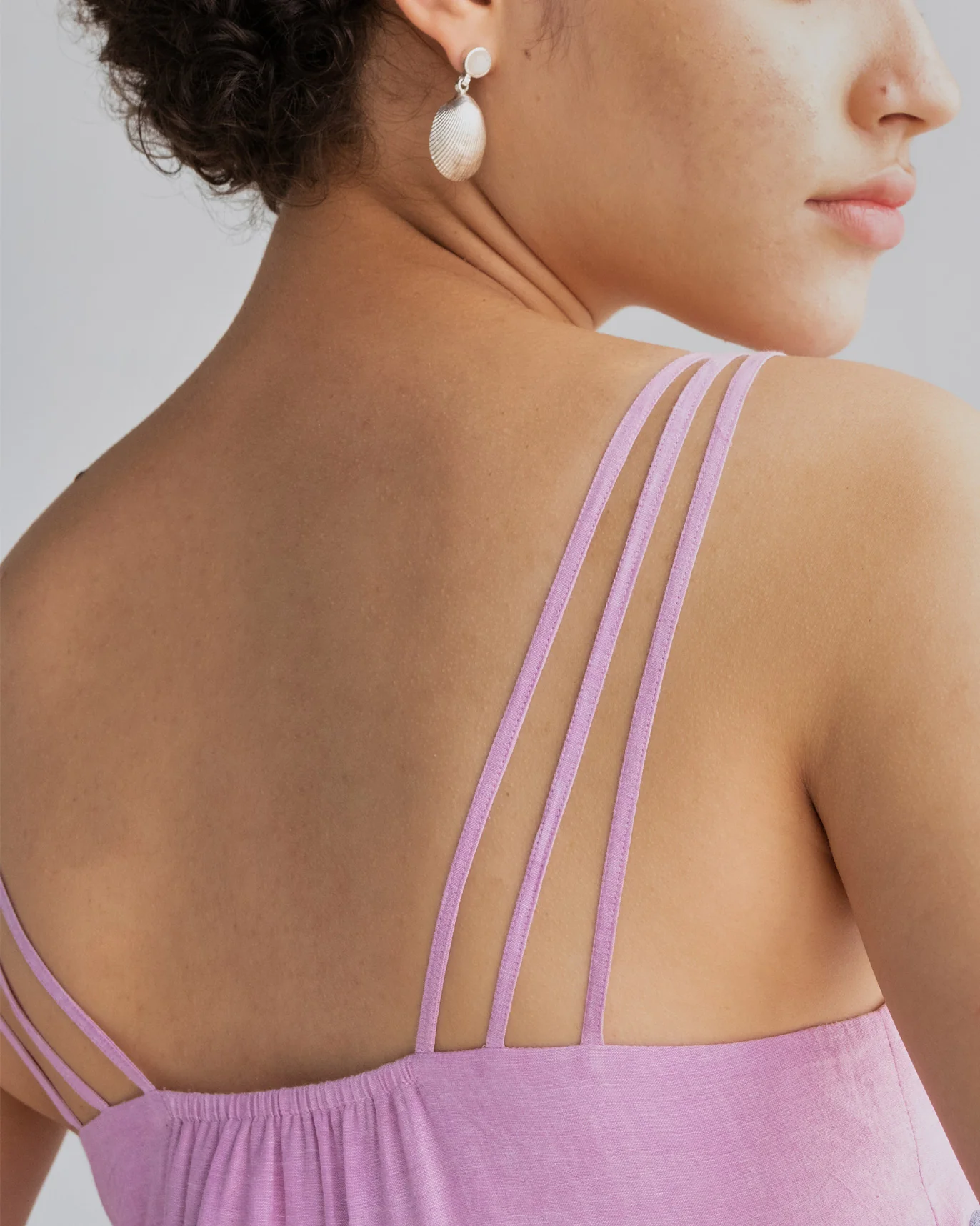 Tier Dress - Lilac - Image 3