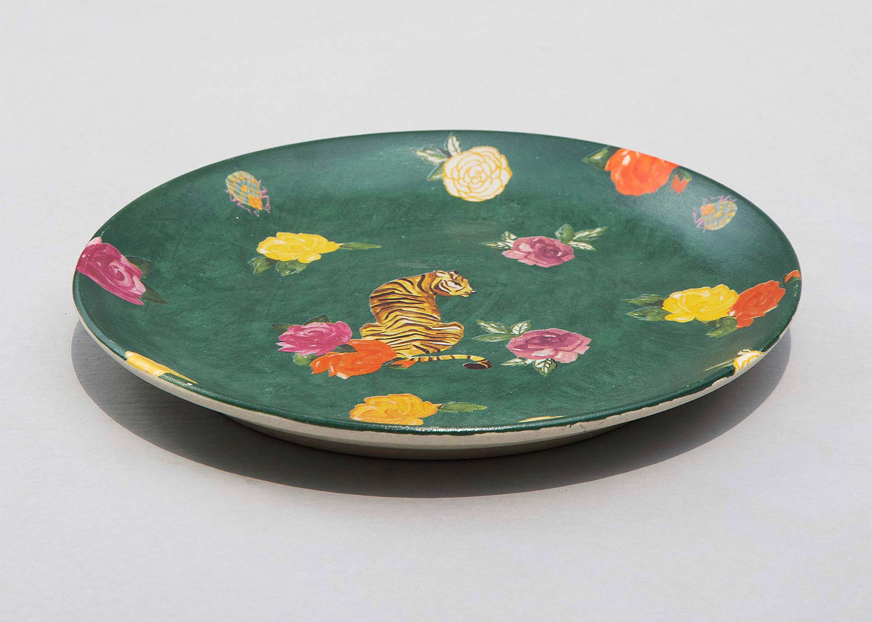 Tigress Quarter Plate - Green - Image 3