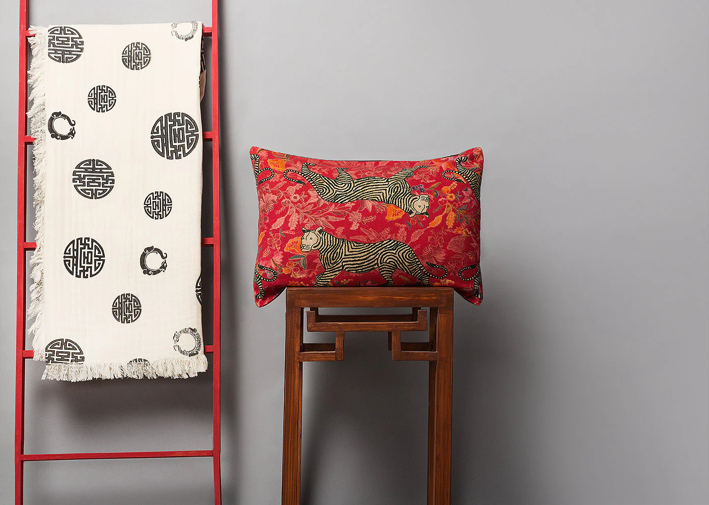 Tigris Lumbar Pillow Cover - Image 3
