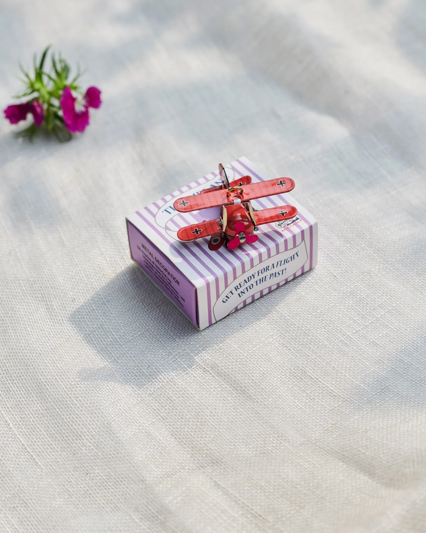 Tin seaplane - cherry - Image 2