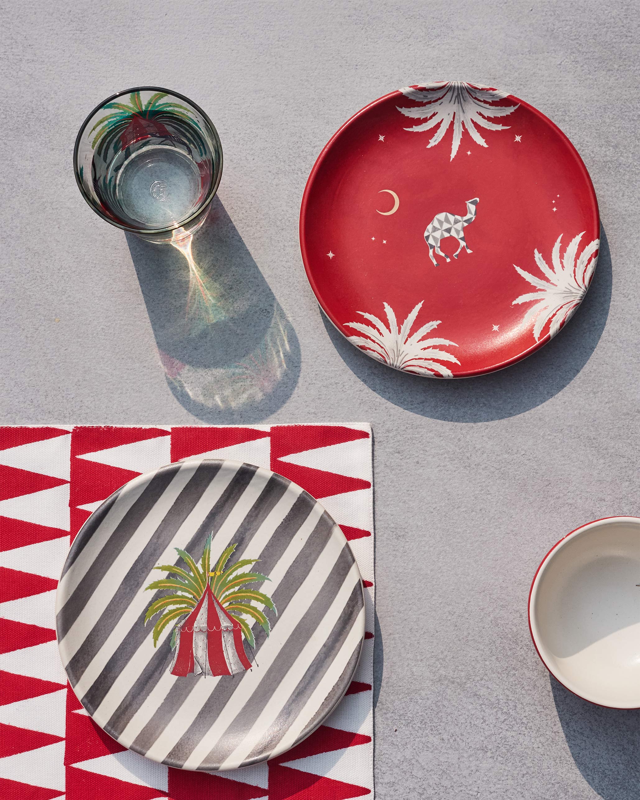 Tinghir Quarter Plate - Set of 2 - Image 2