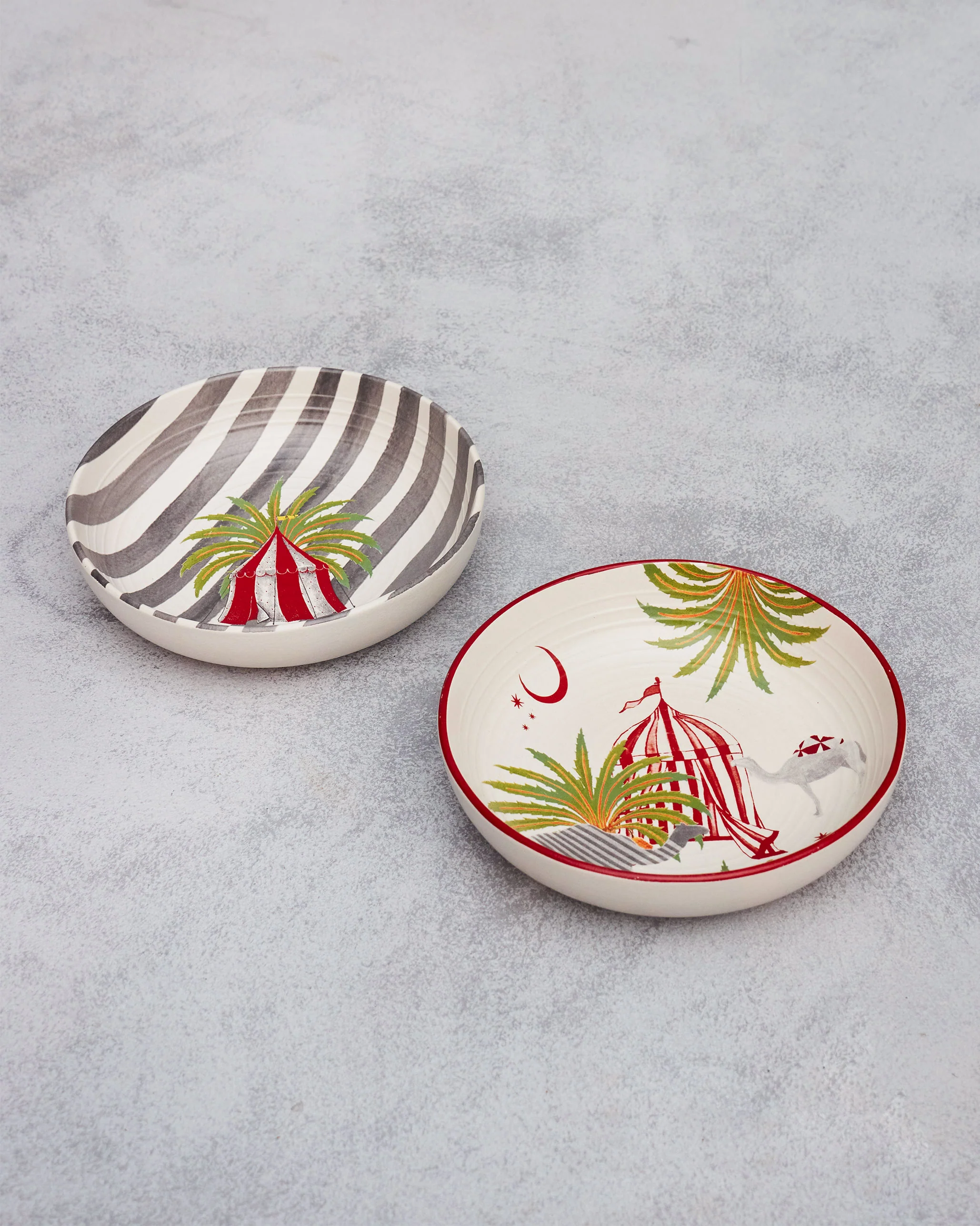 Tinghir Shallow Bowl - Set of 2 - Image 3