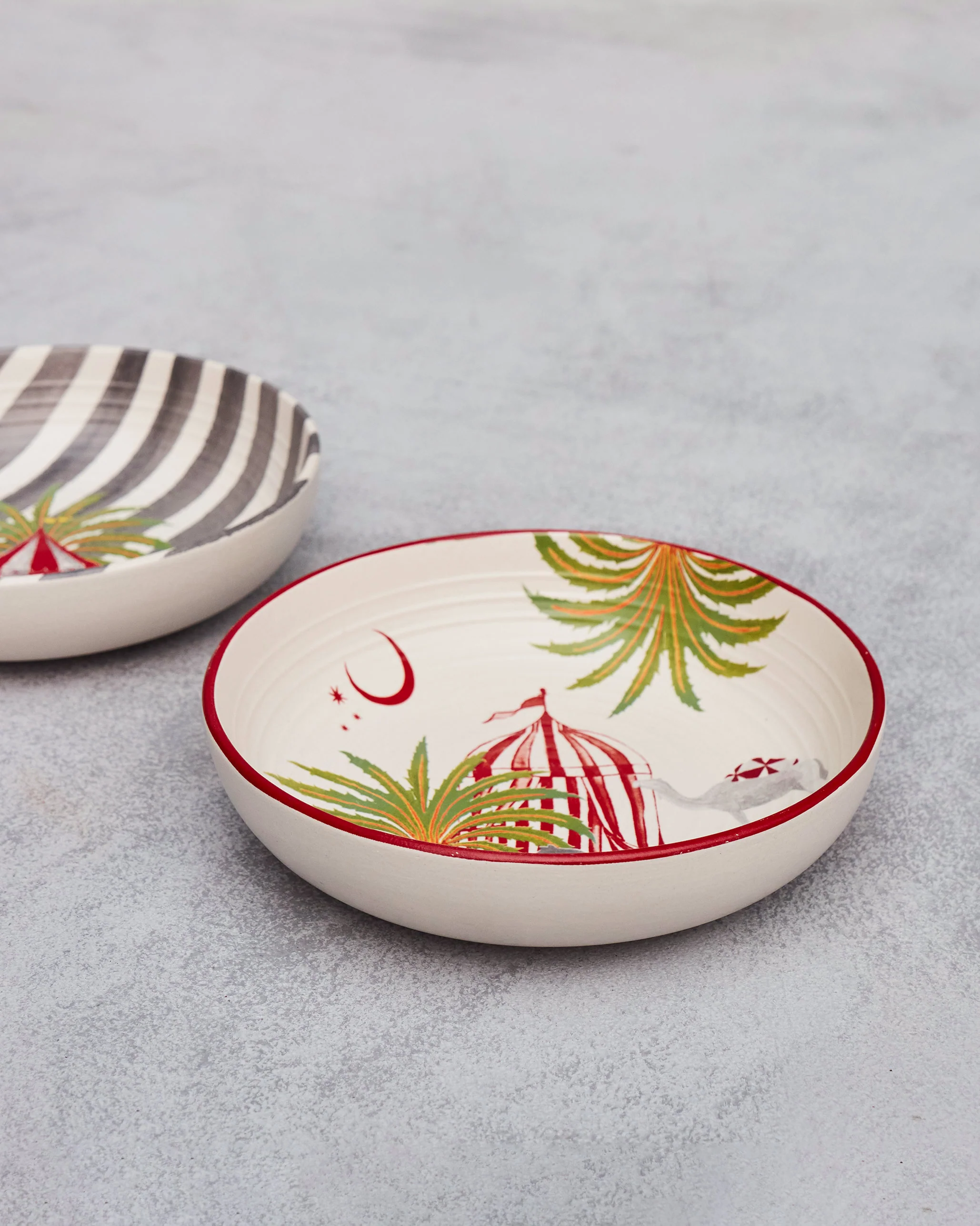 Tinghir Shallow Bowl - Set of 2 - Image 4