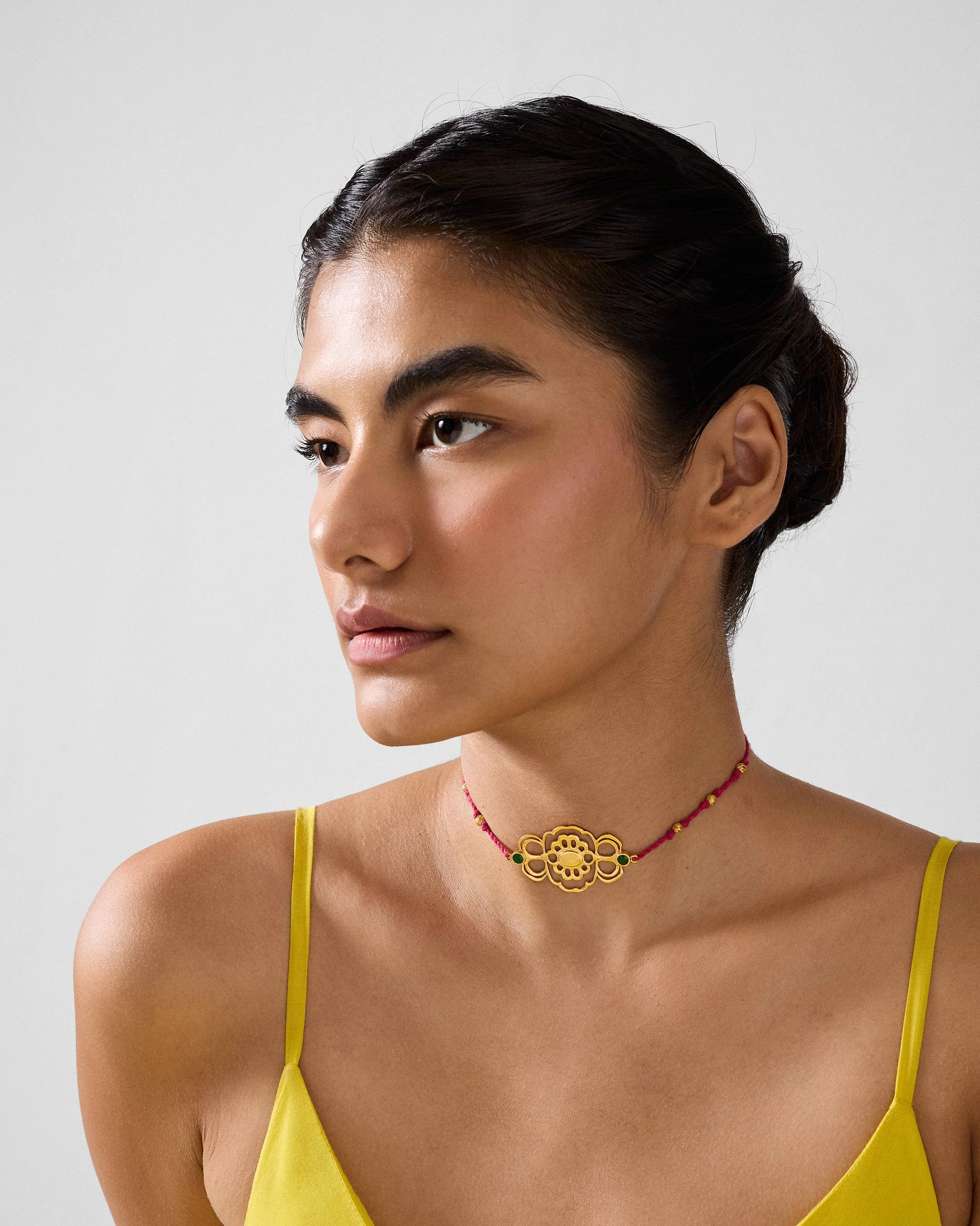 Titli Choker - Gold - Image 7