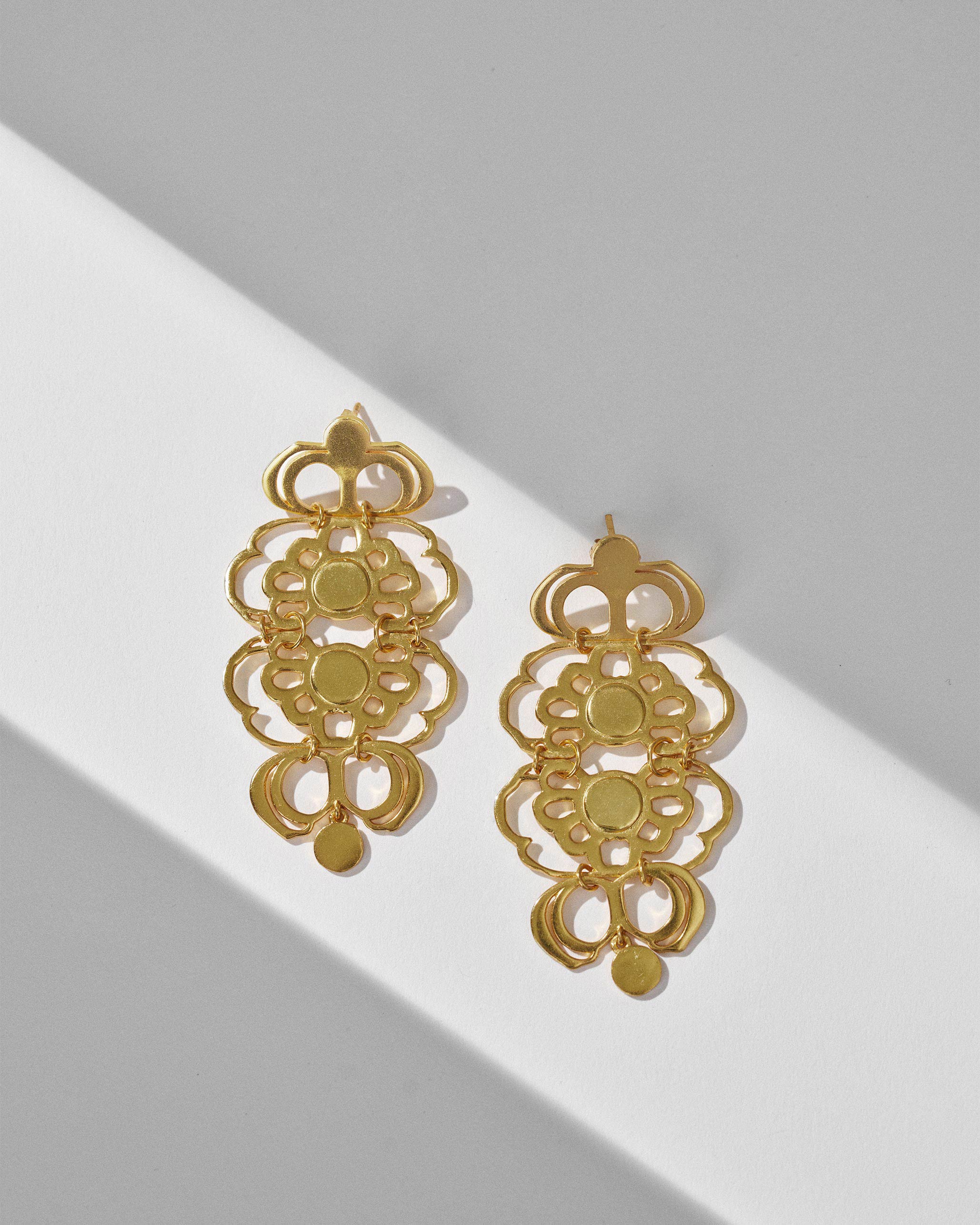 Titli Earrings - Gold - Image 2