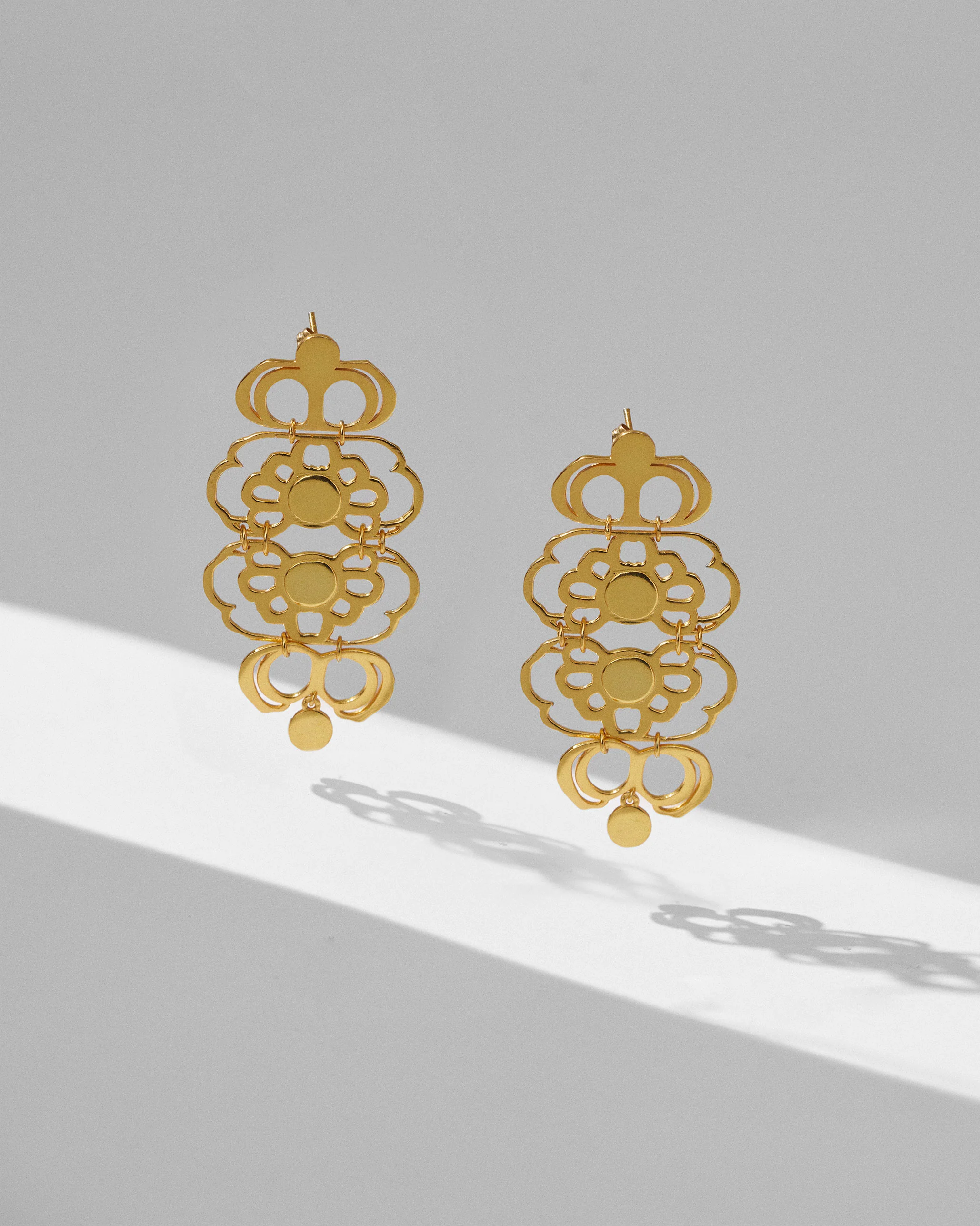 Titli Earrings - Gold - Image 3