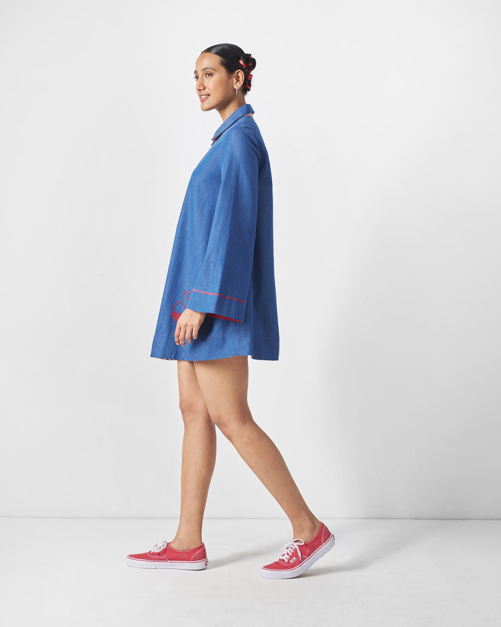Tokyo Dress - Denim - Image 2