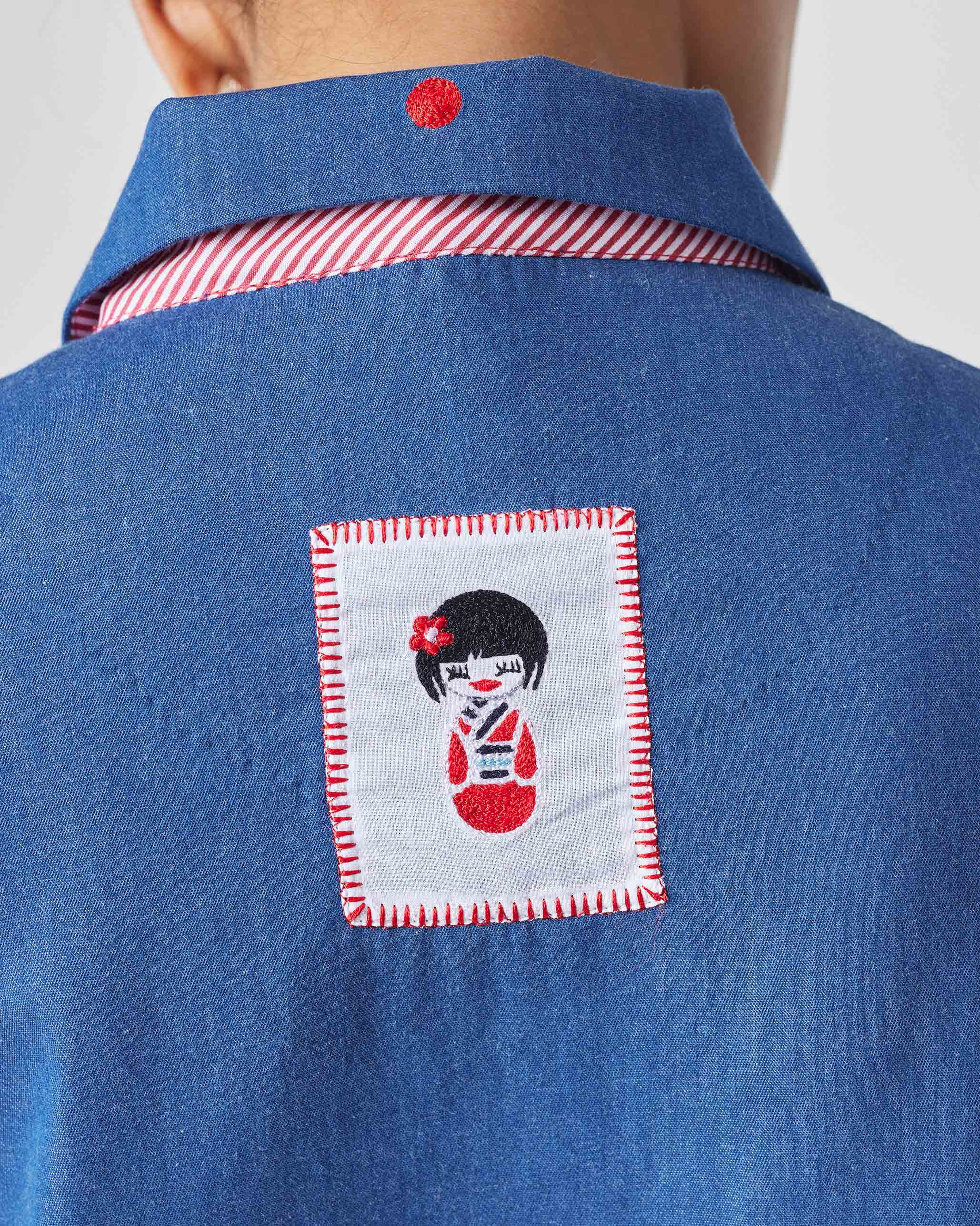 Tokyo Dress - Denim - Image 4
