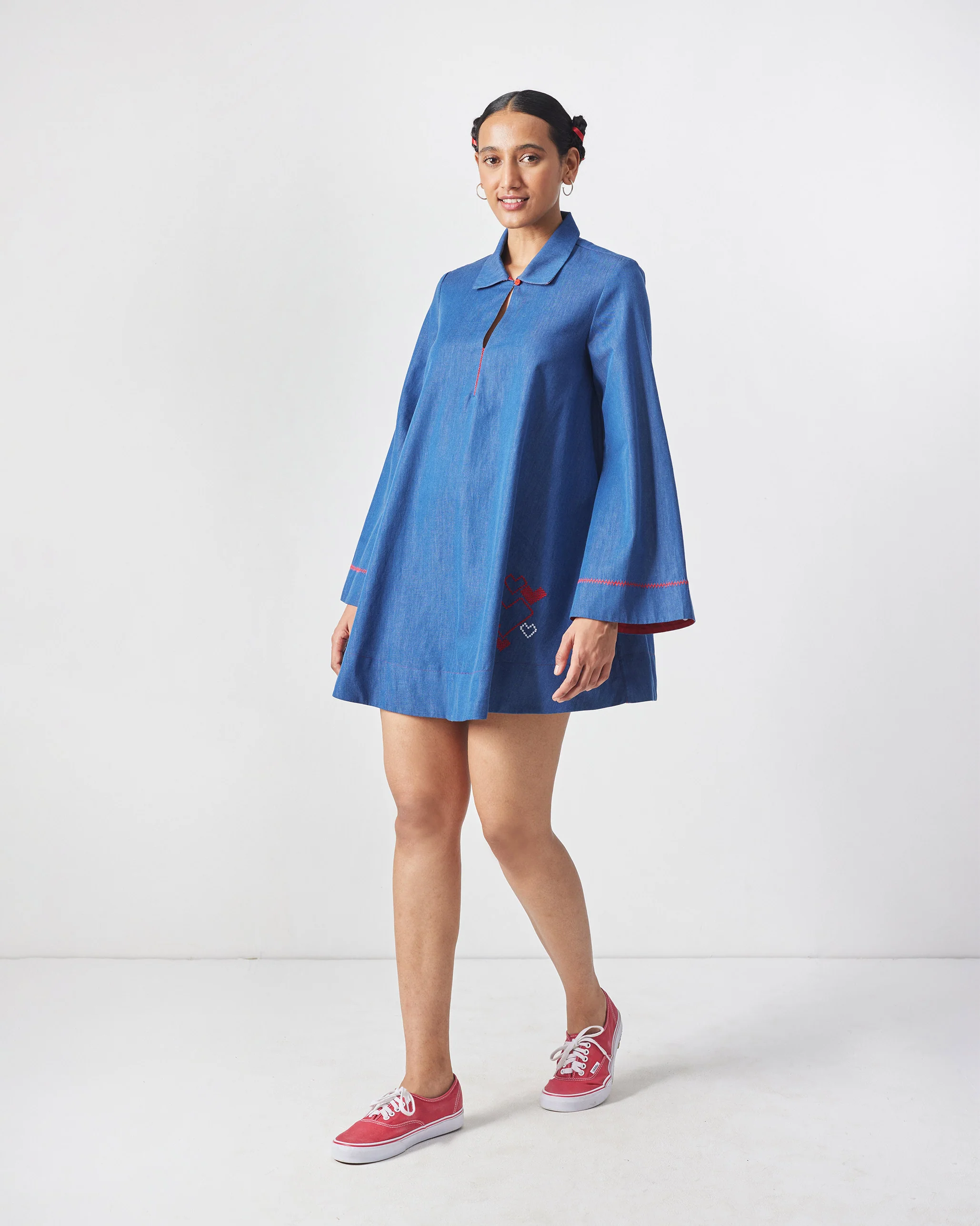 Tokyo Dress - Denim - Image 7