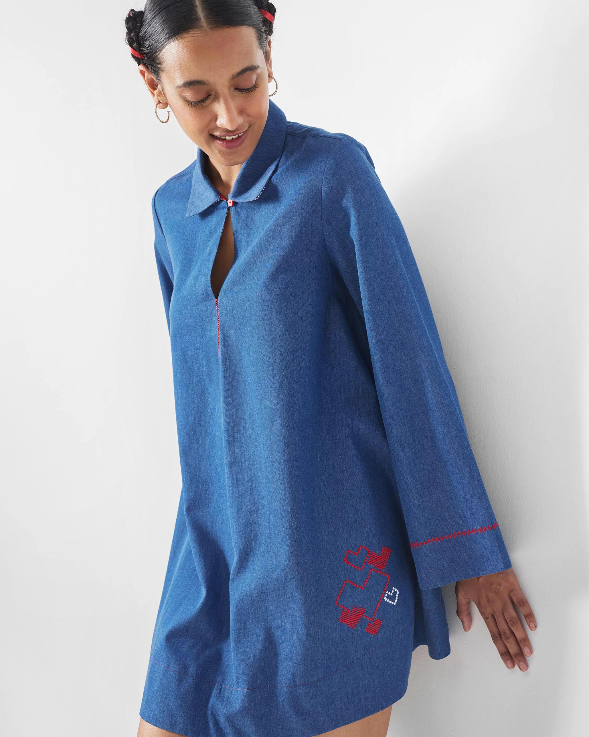 Tokyo Dress - Denim - Image 8