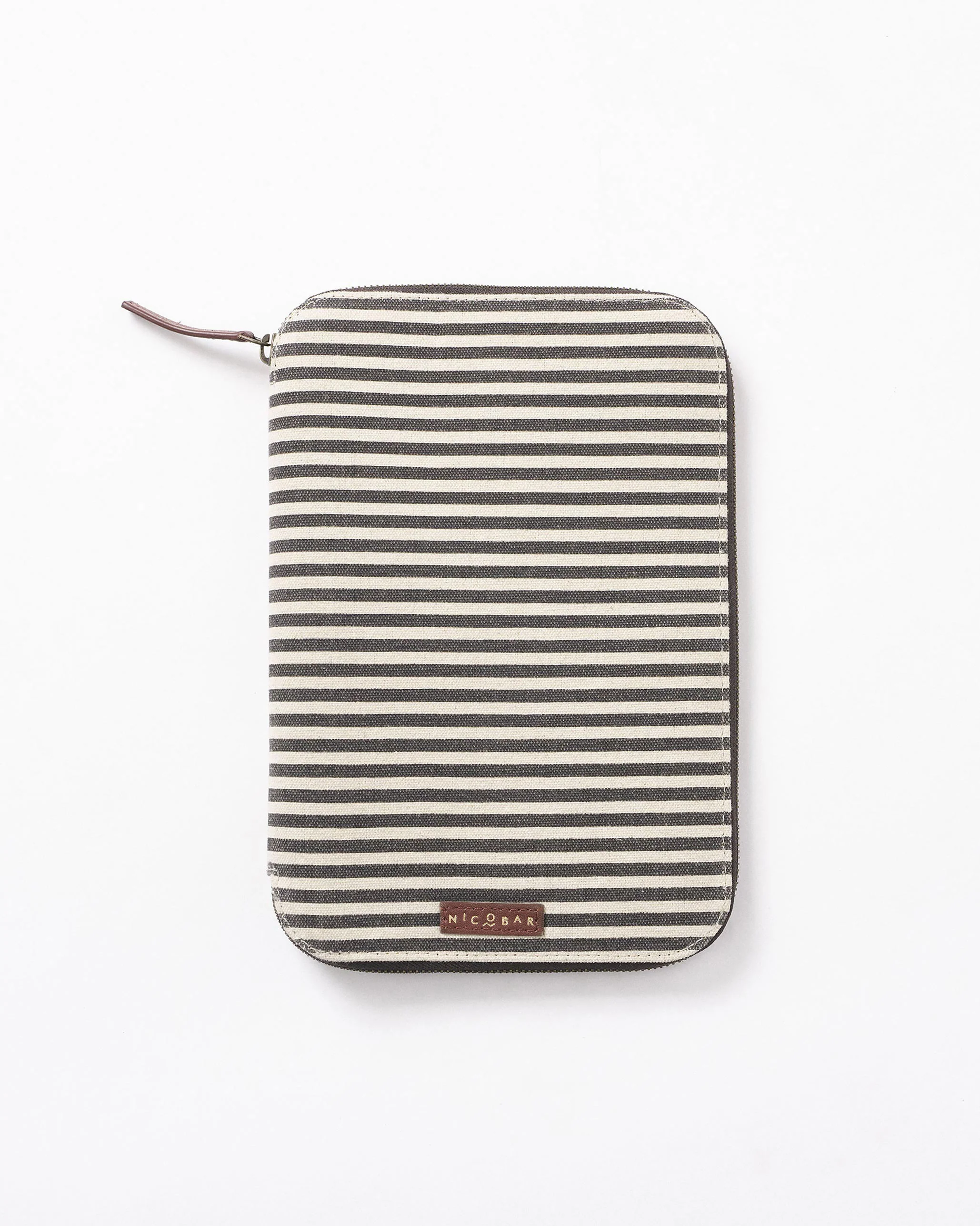 Tora Tech Organiser - Charcoal Stripes - Image 2