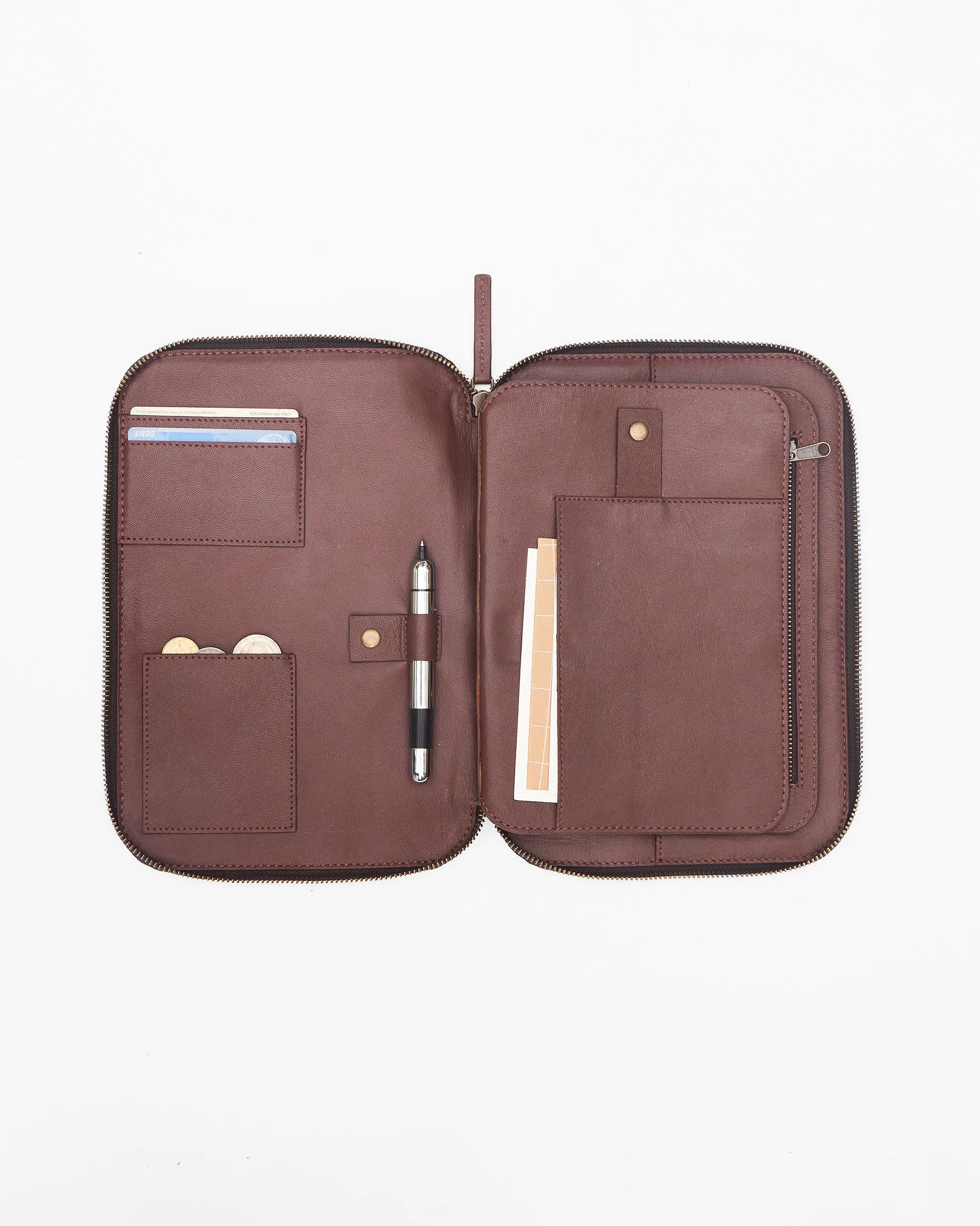 Tora Tech Organiser - Charcoal Stripes - Image 8