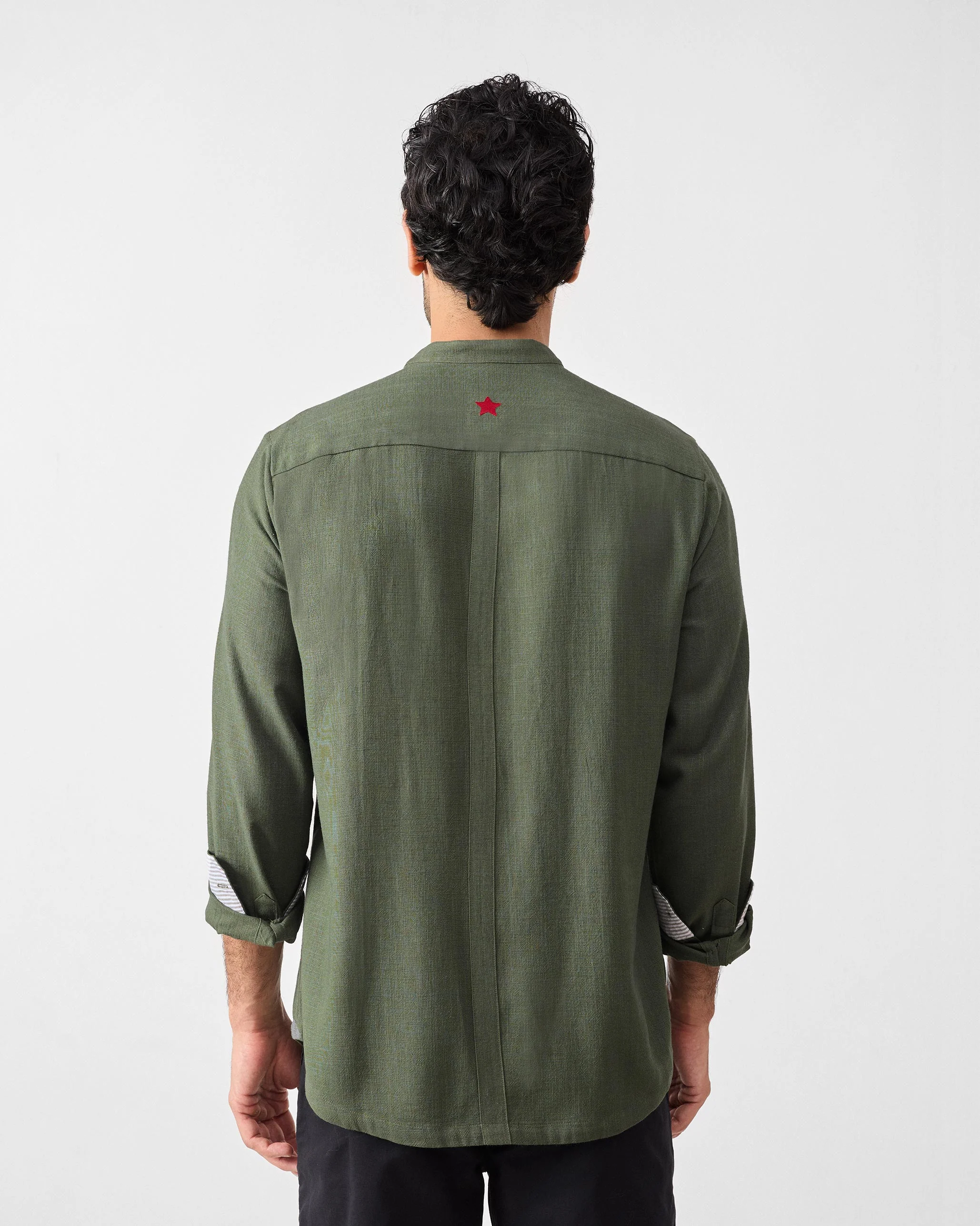Tour Shirt - Olive - Image 2