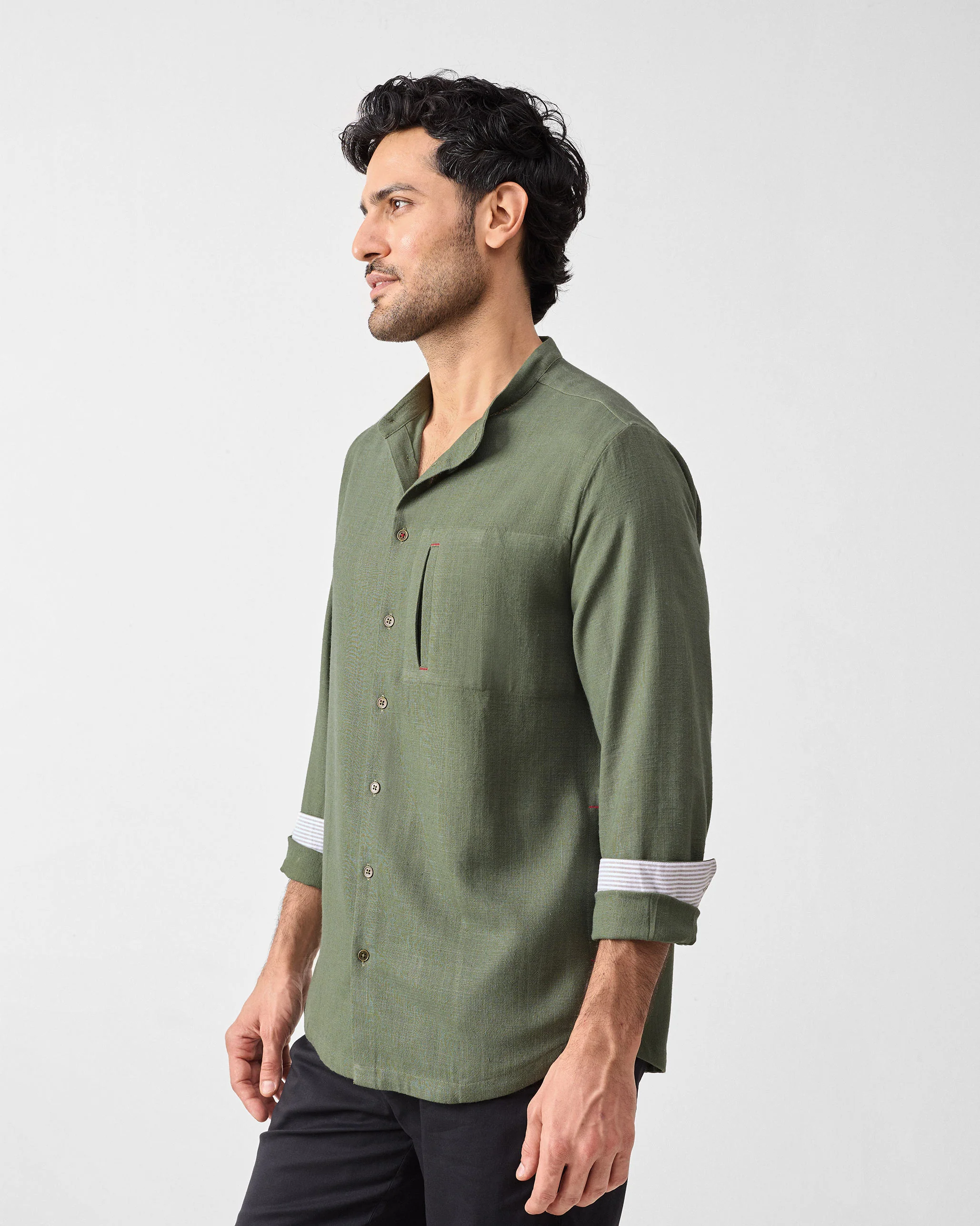 Tour Shirt - Olive - Image 3