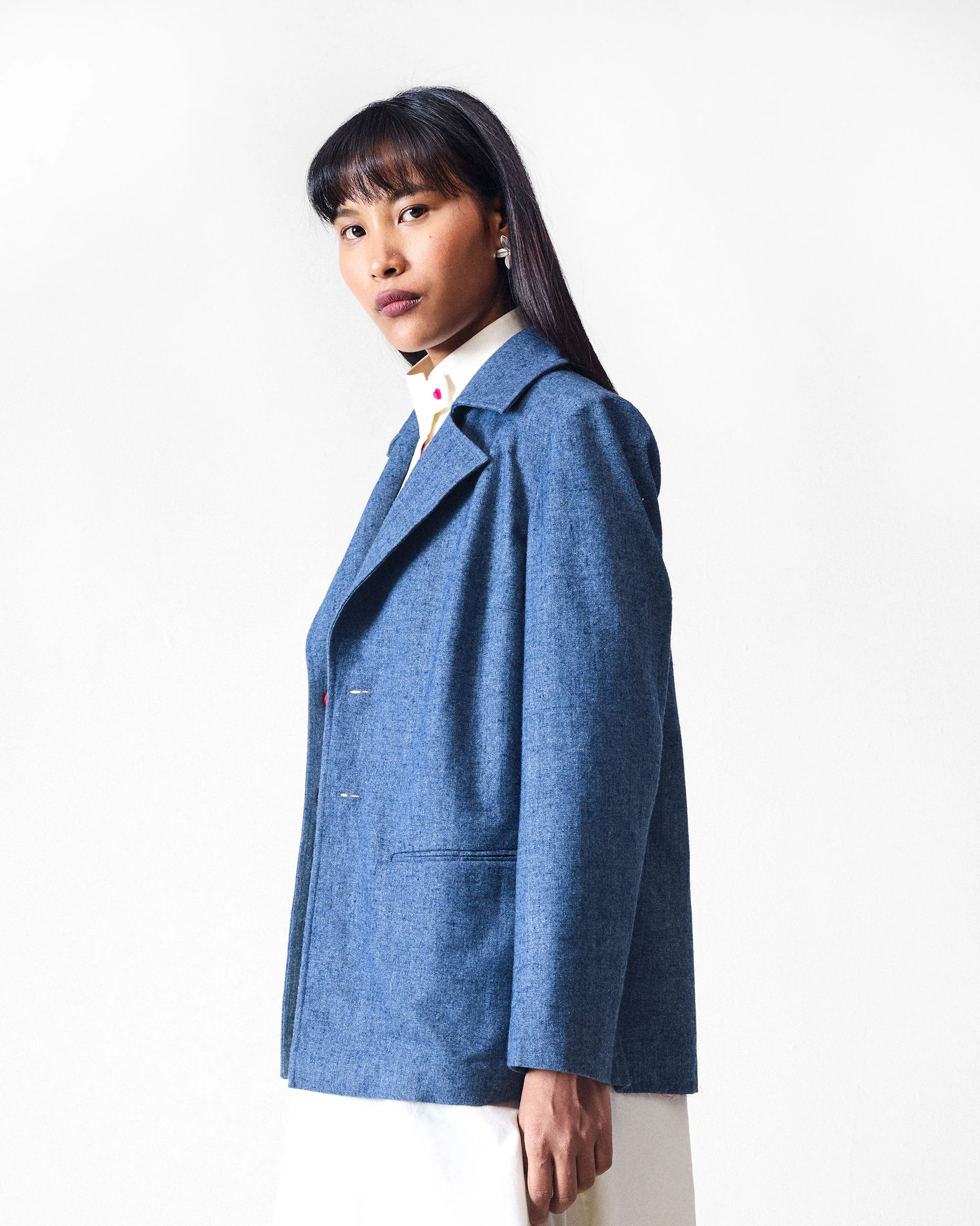 Trace Jacket - Dust Blue - Image 2