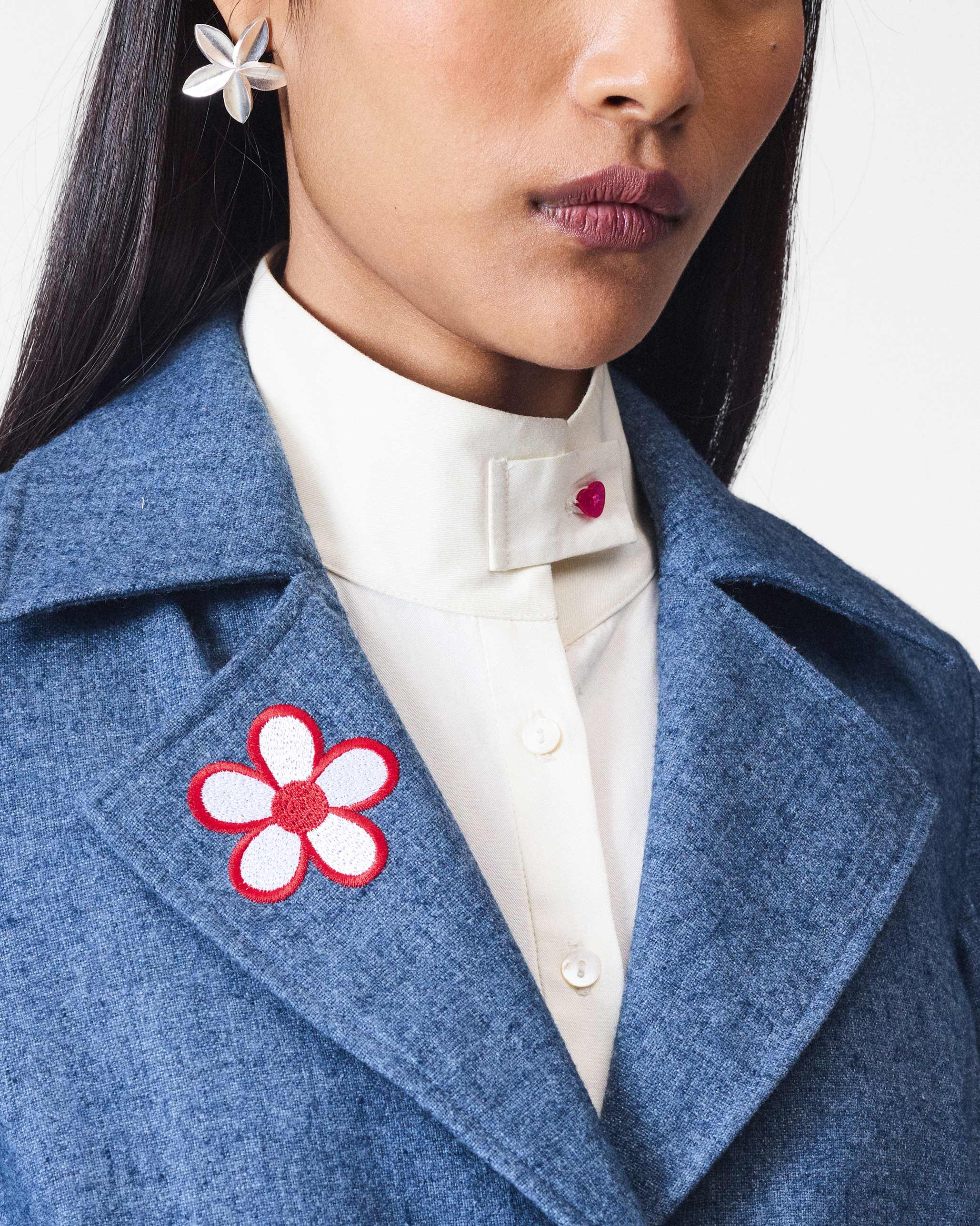 Trace Jacket - Dust Blue - Image 3