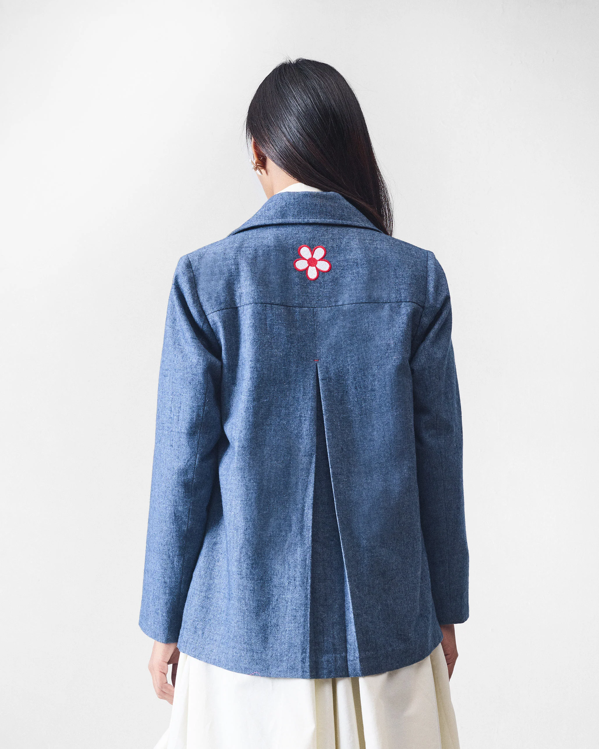 Trace Jacket - Dust Blue - Image 4
