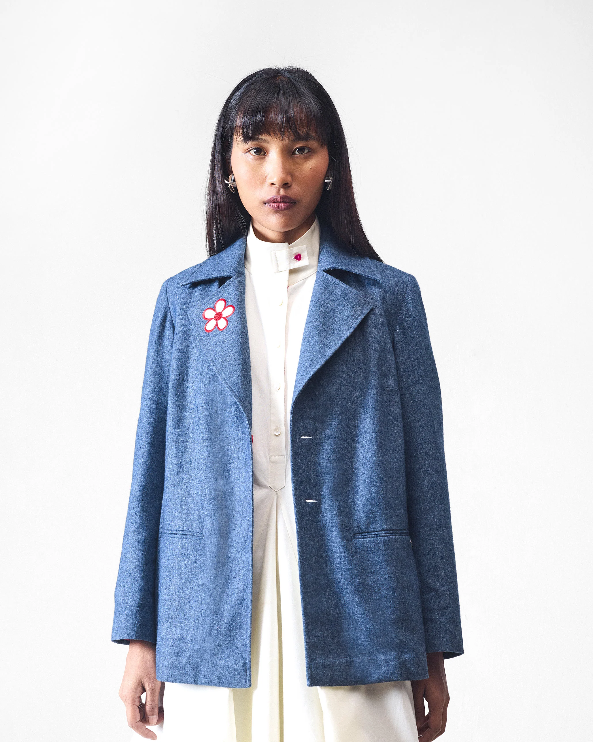 Trace Jacket - Dust Blue - Image 6