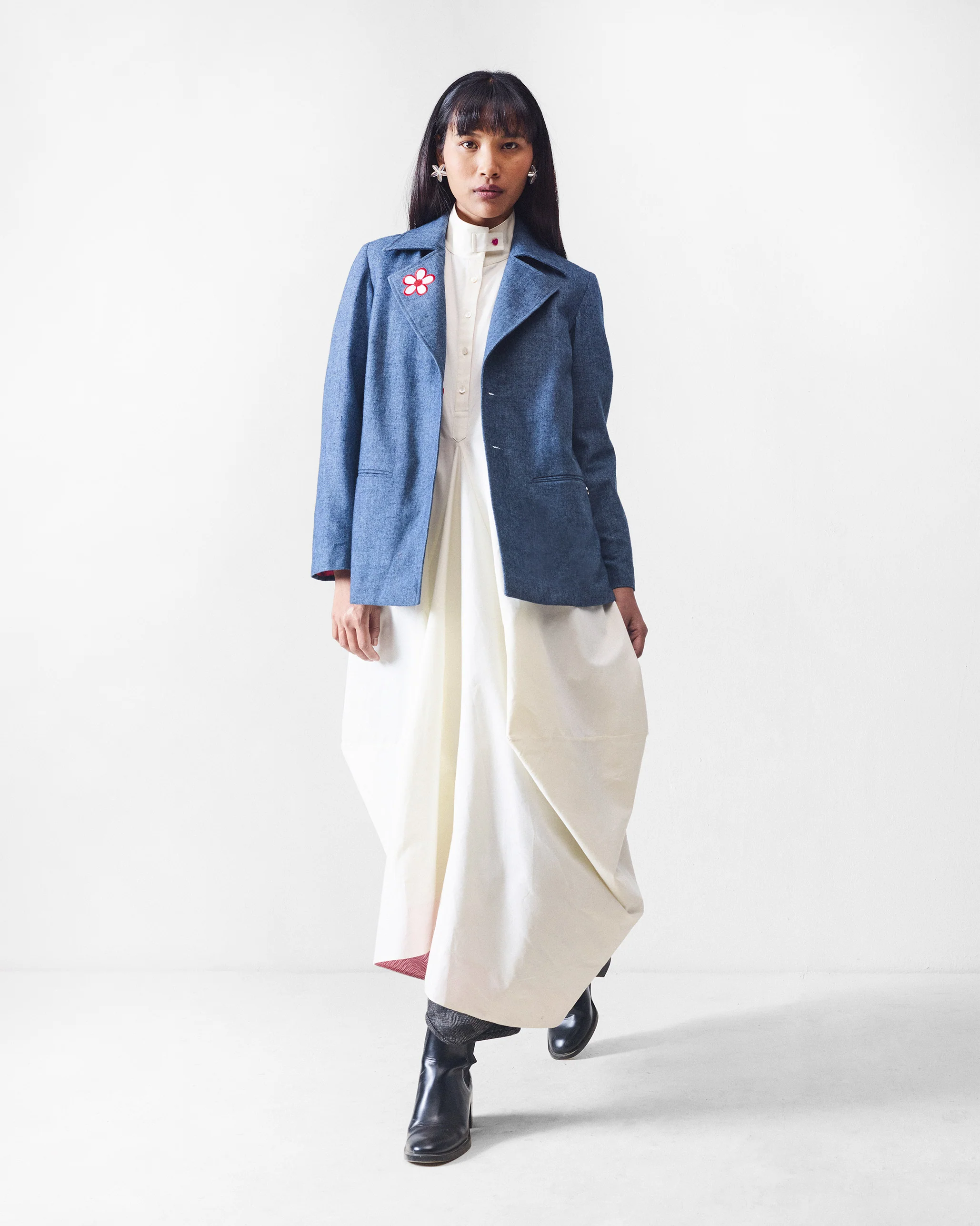 Trace Jacket - Dust Blue - Image 7