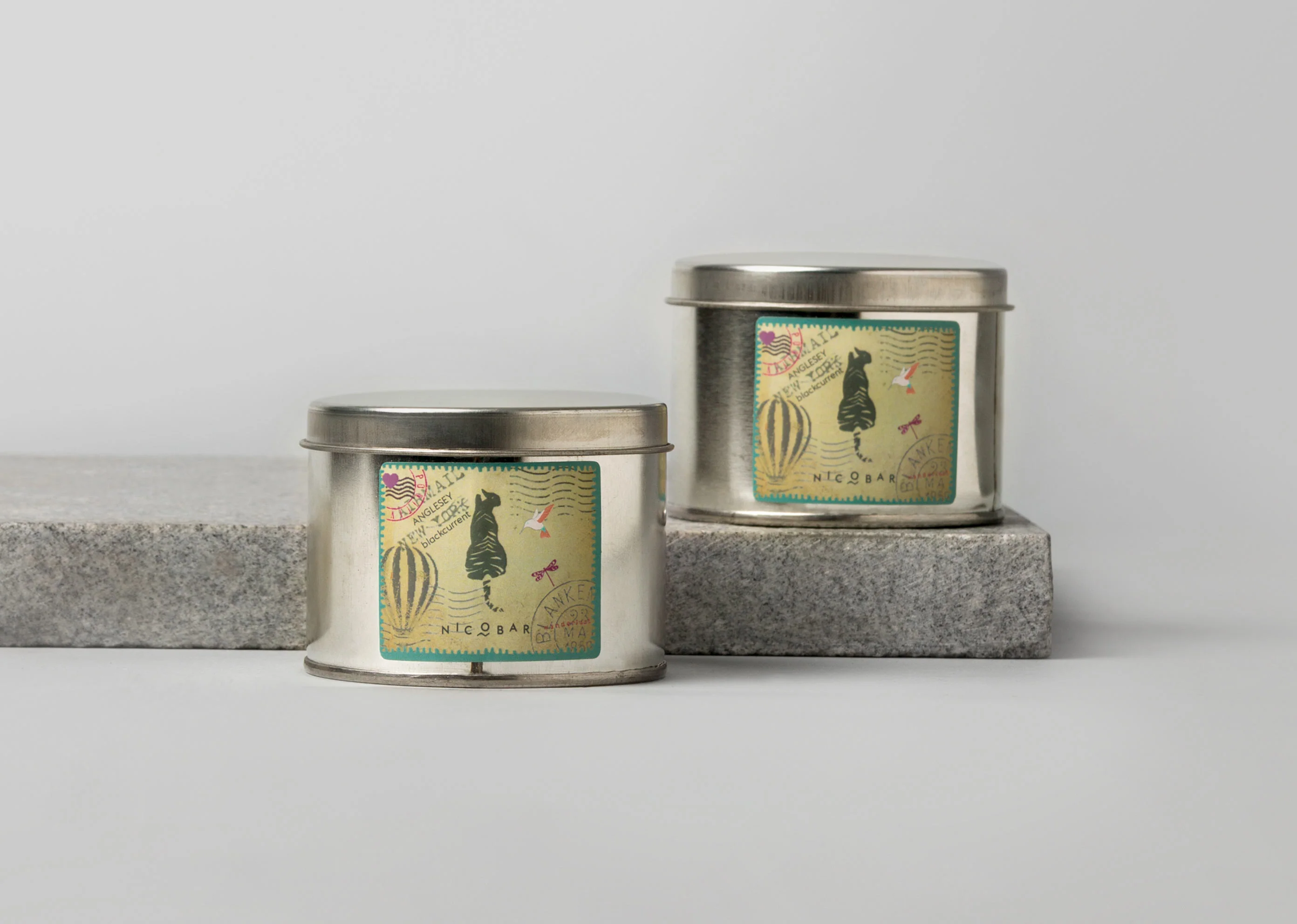 Travel Tin Candle (Set of 2) - Anglesey - Image 2