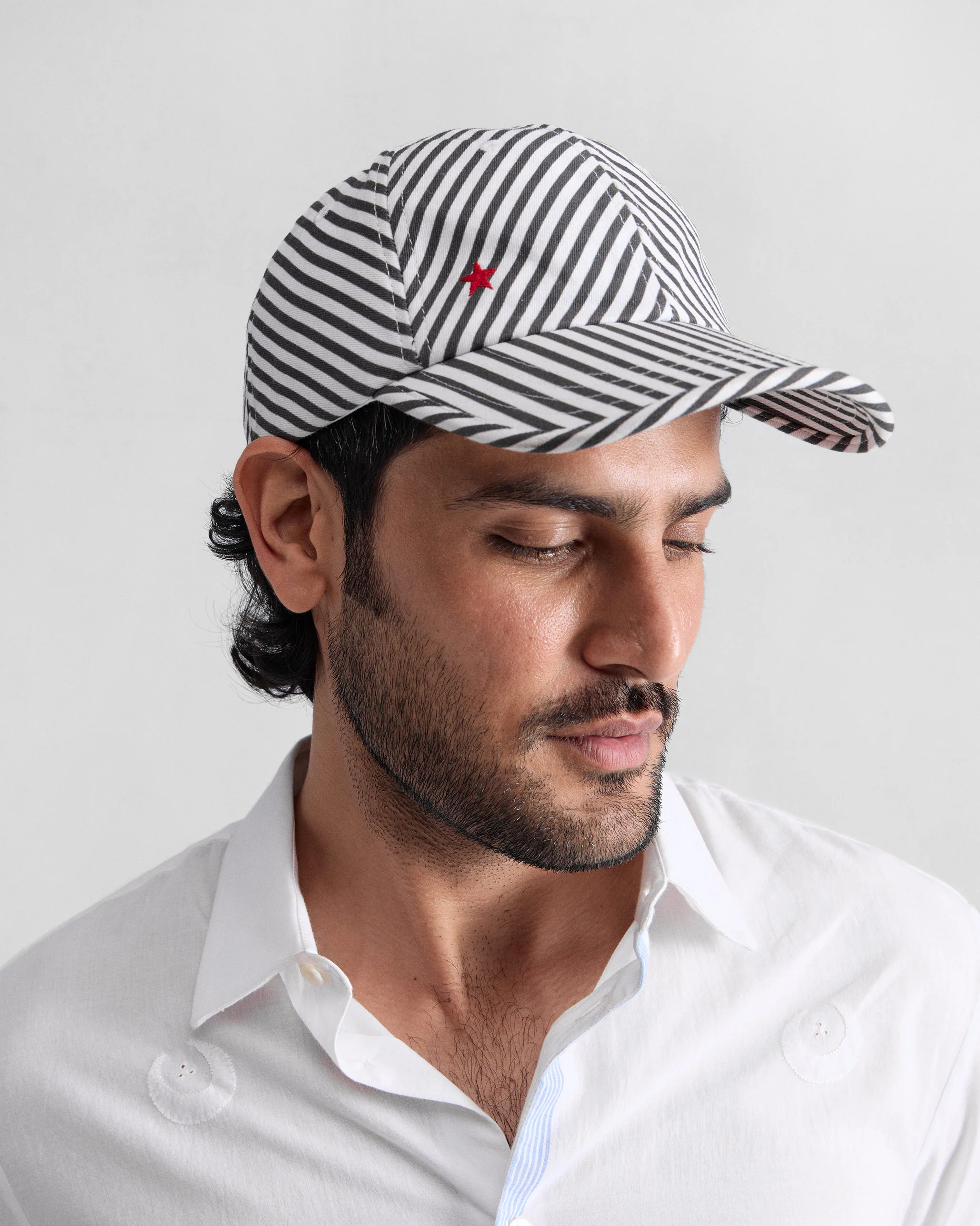 Traveller's Cap - Charcoal & Ivory - Image 2