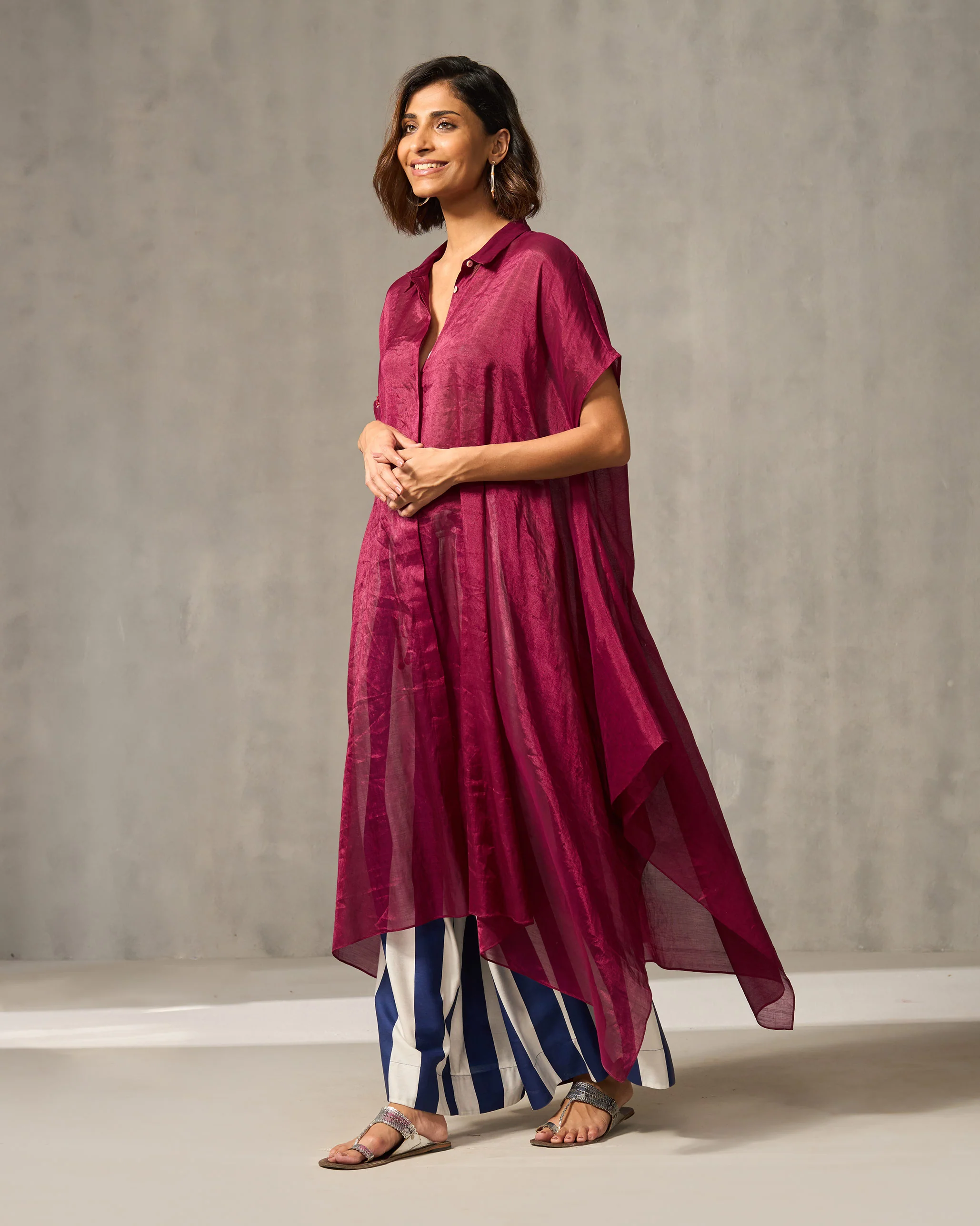 Treasure Kurta - Magenta - Image 2