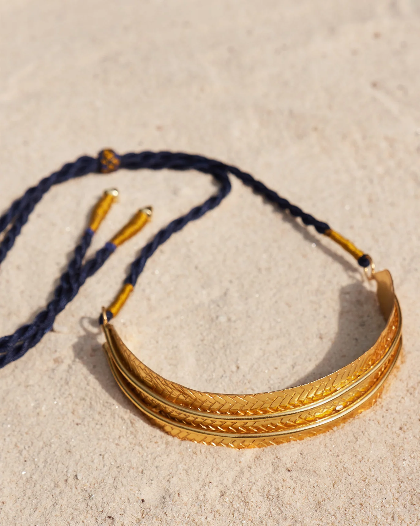 Tribal Necklace - Gold - Image 2