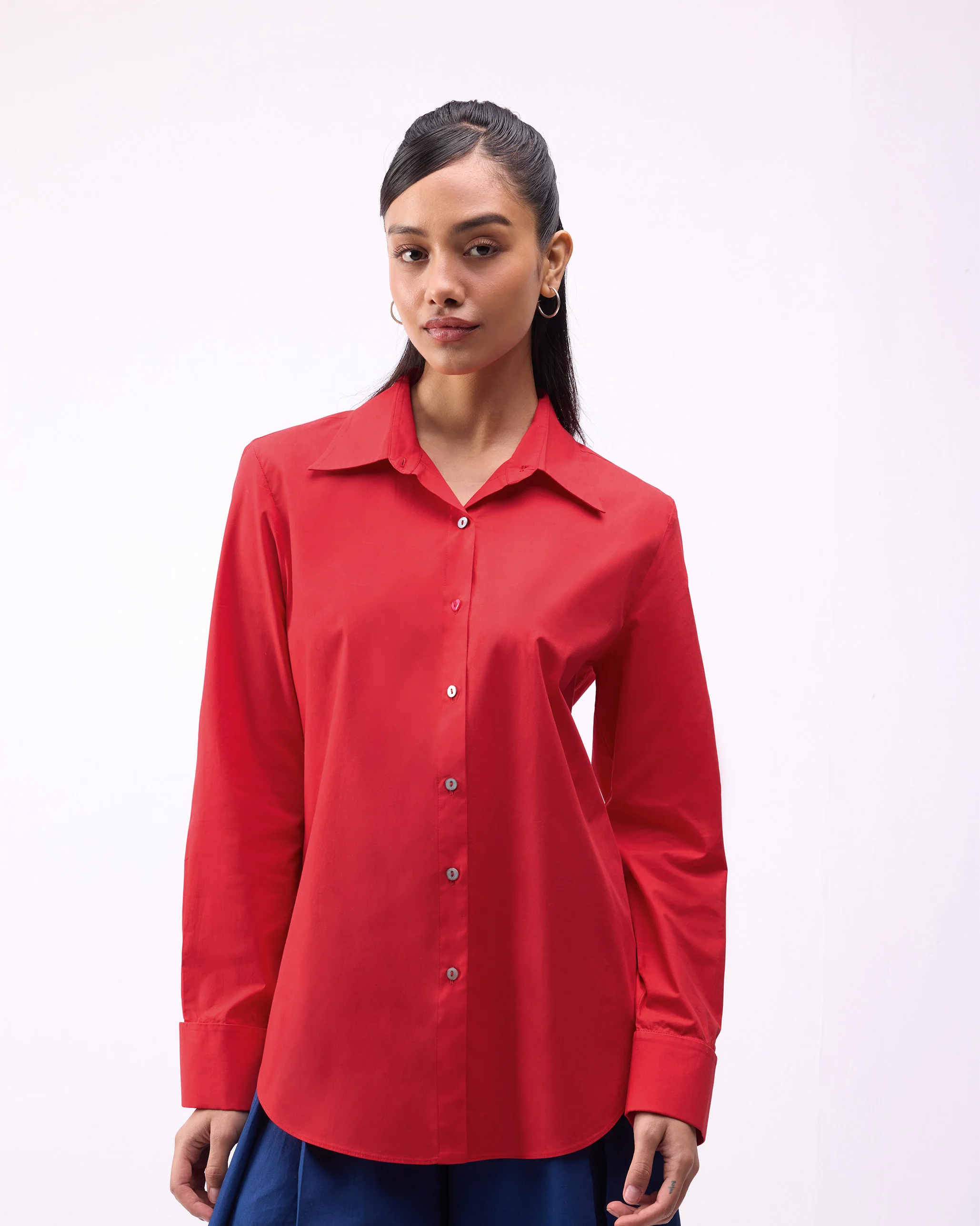 Tropico Shirt - Bright Red - Image 3