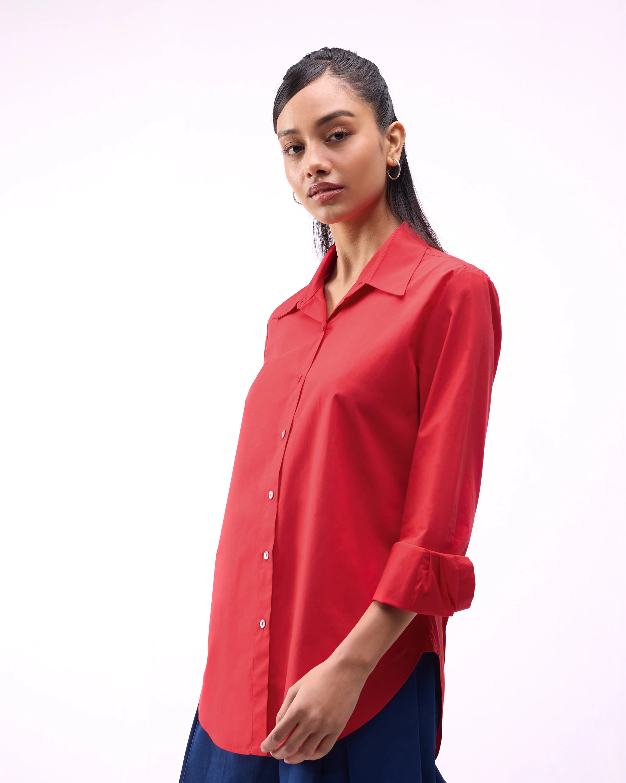 Tropico Shirt - Bright Red - Image 4