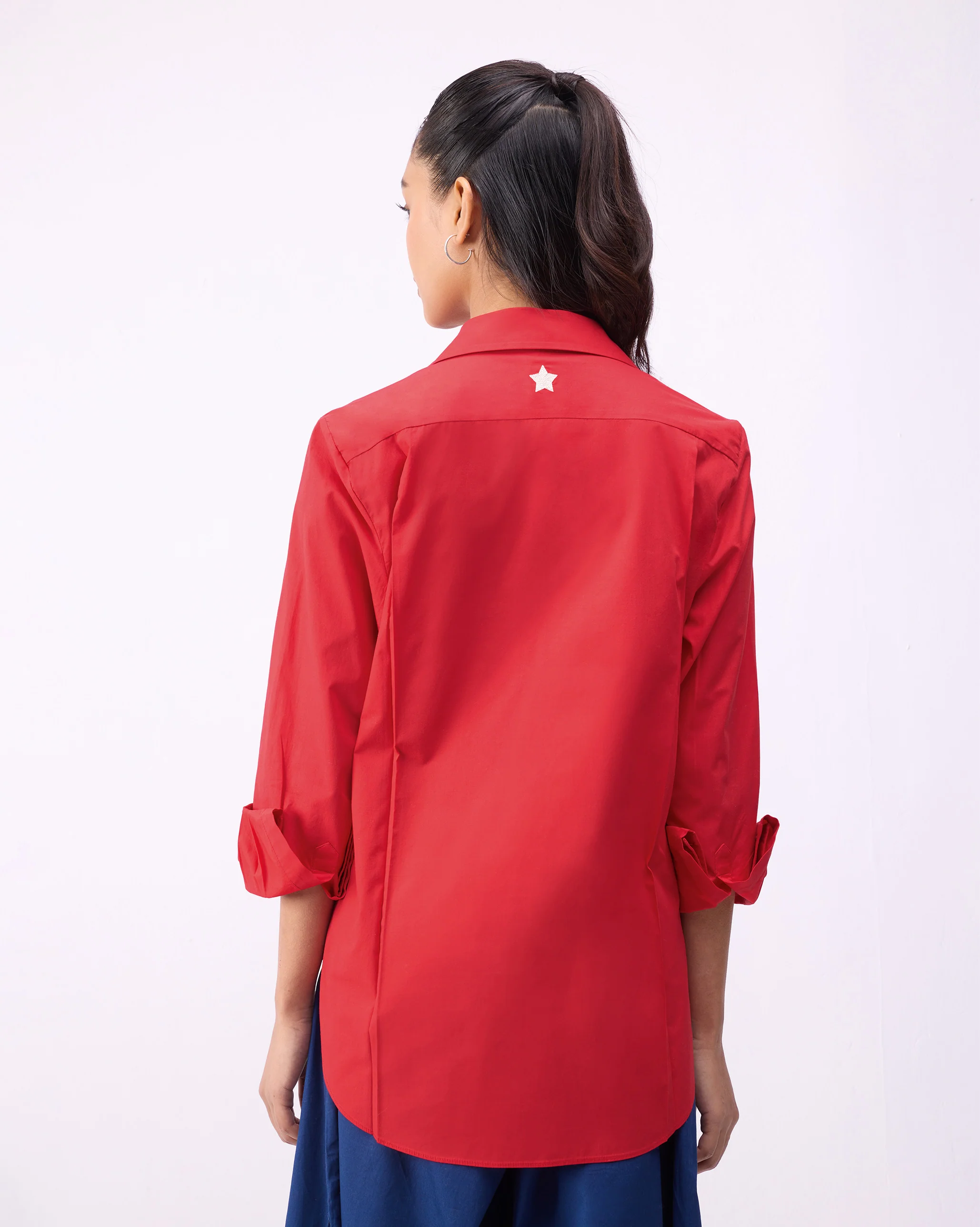 Tropico Shirt - Bright Red - Image 5