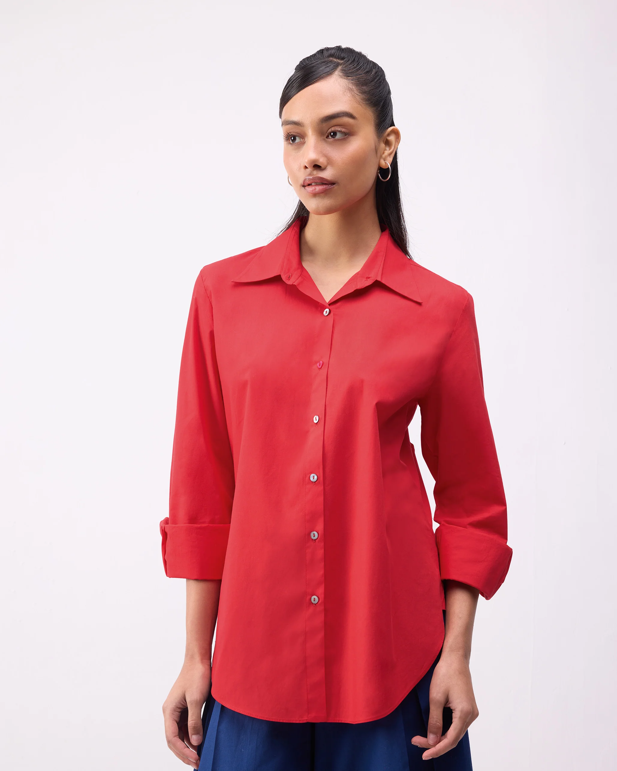 Tropico Shirt - Bright Red - Image 6