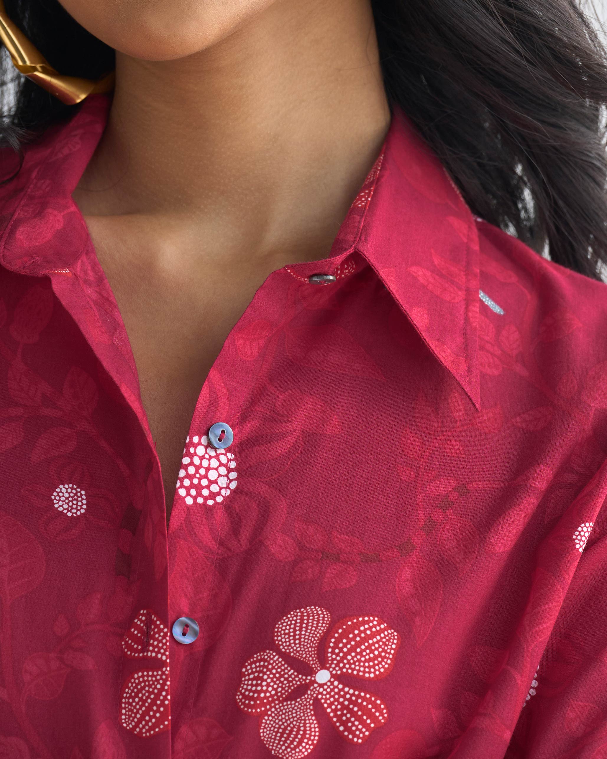 Tropico Shirt - Red - Image 3