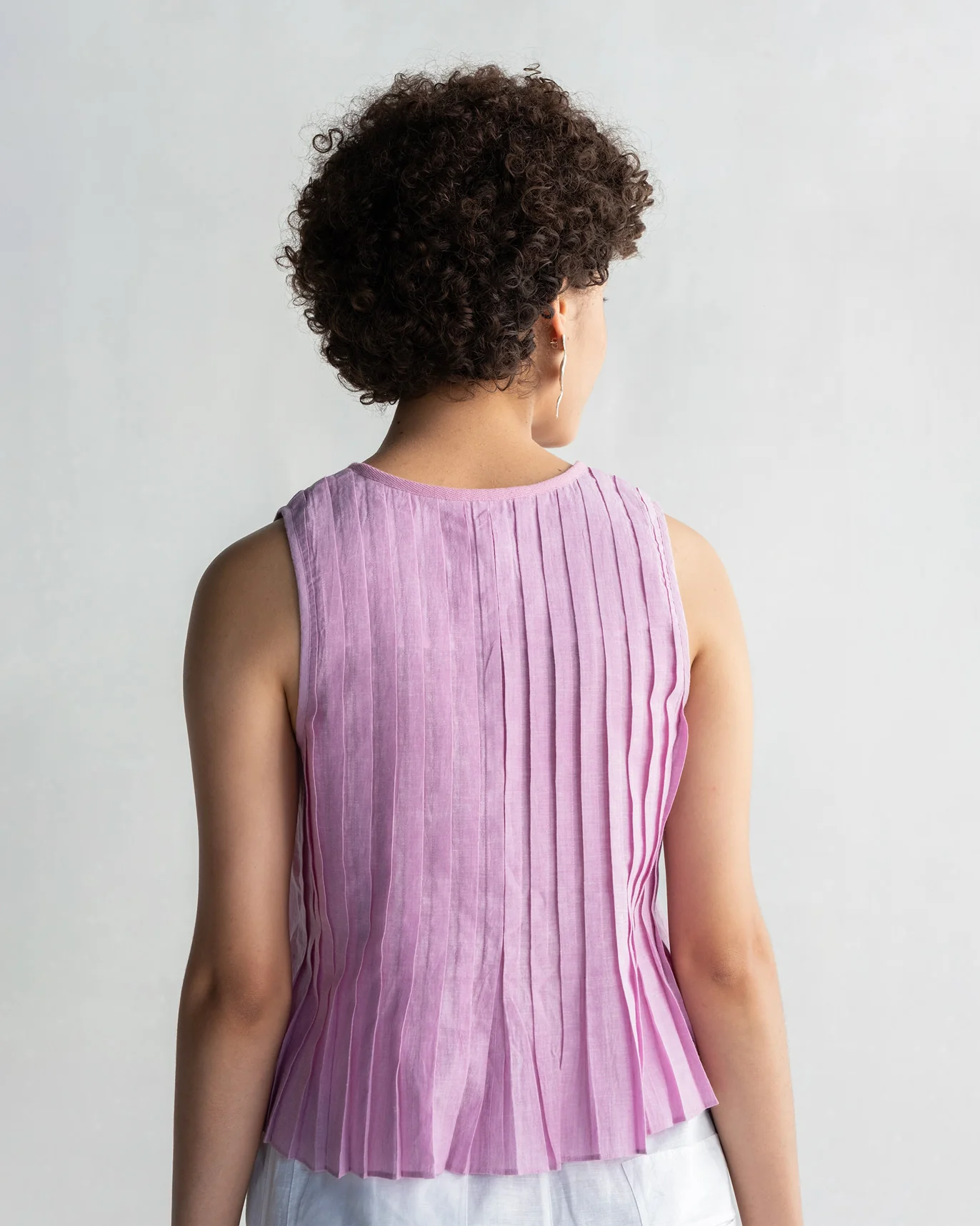 Trumpet Top - Lilac - Image 6