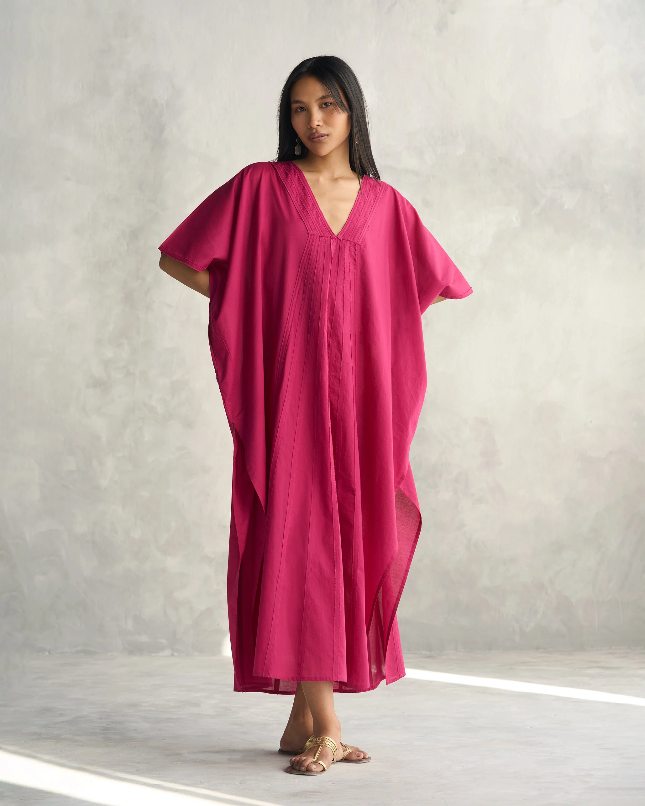Tulum Kaftan - Berry - Image 4