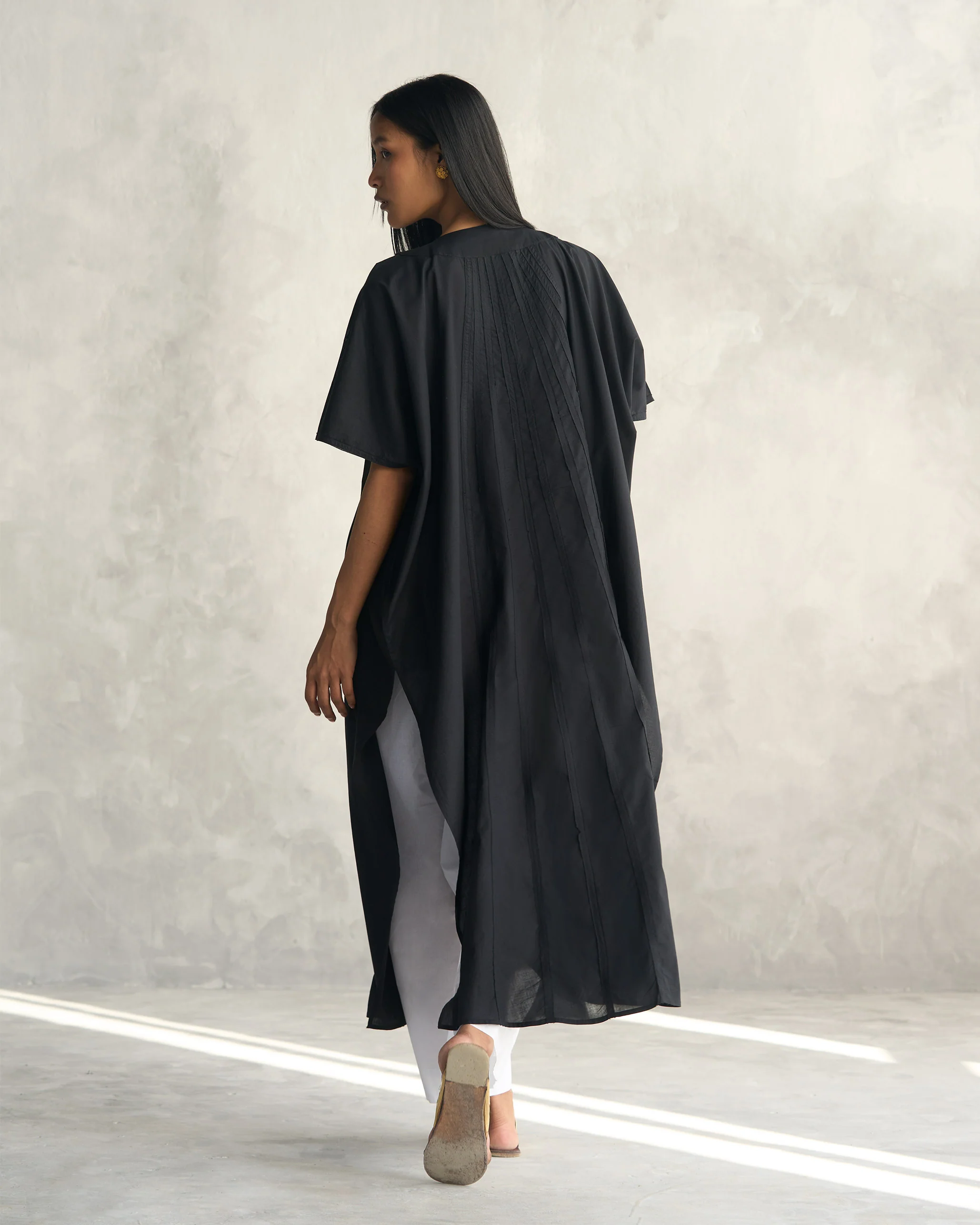 Tulum Kaftan - Black - Image 3
