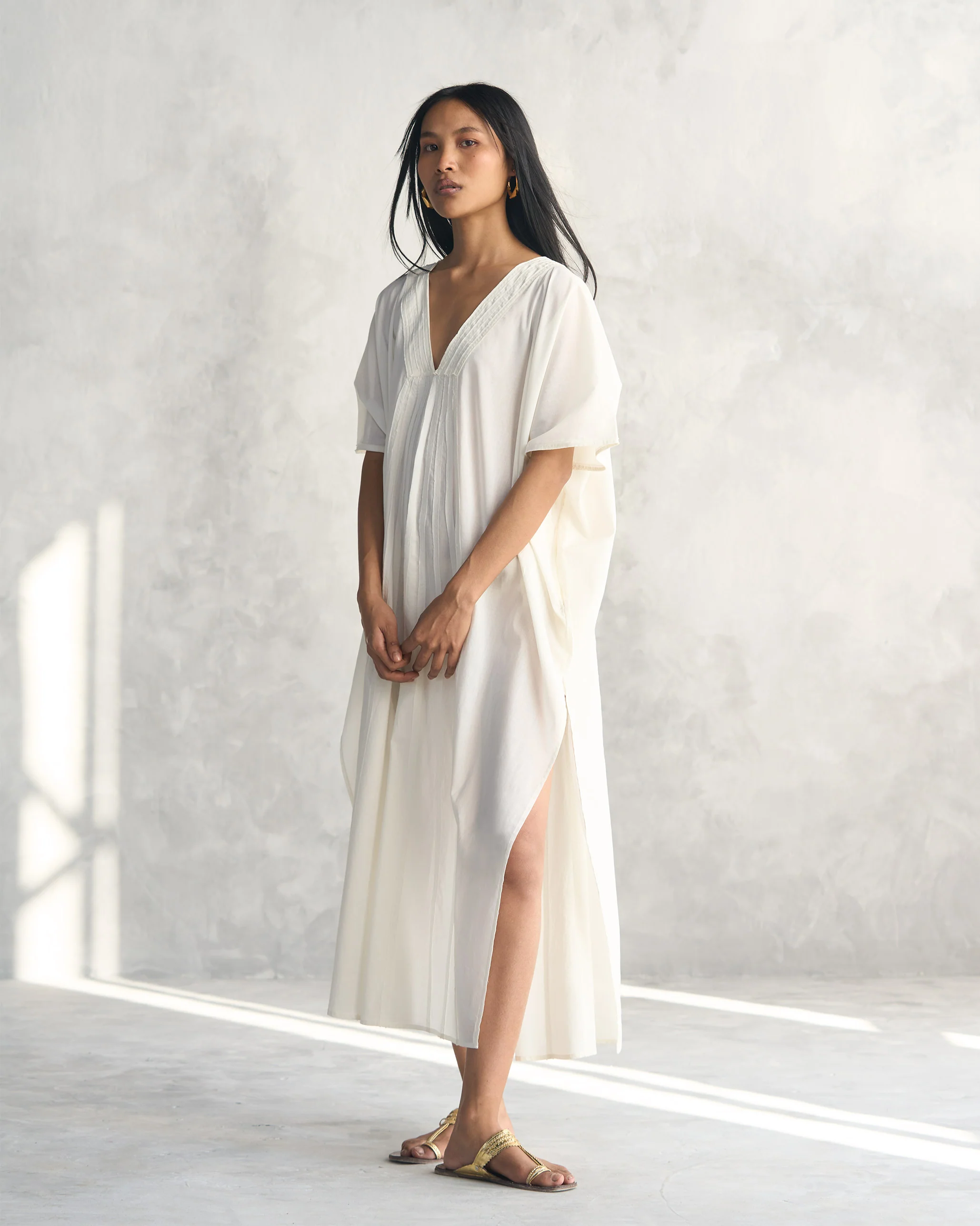 Tulum Kaftan - Ivory - Image 5