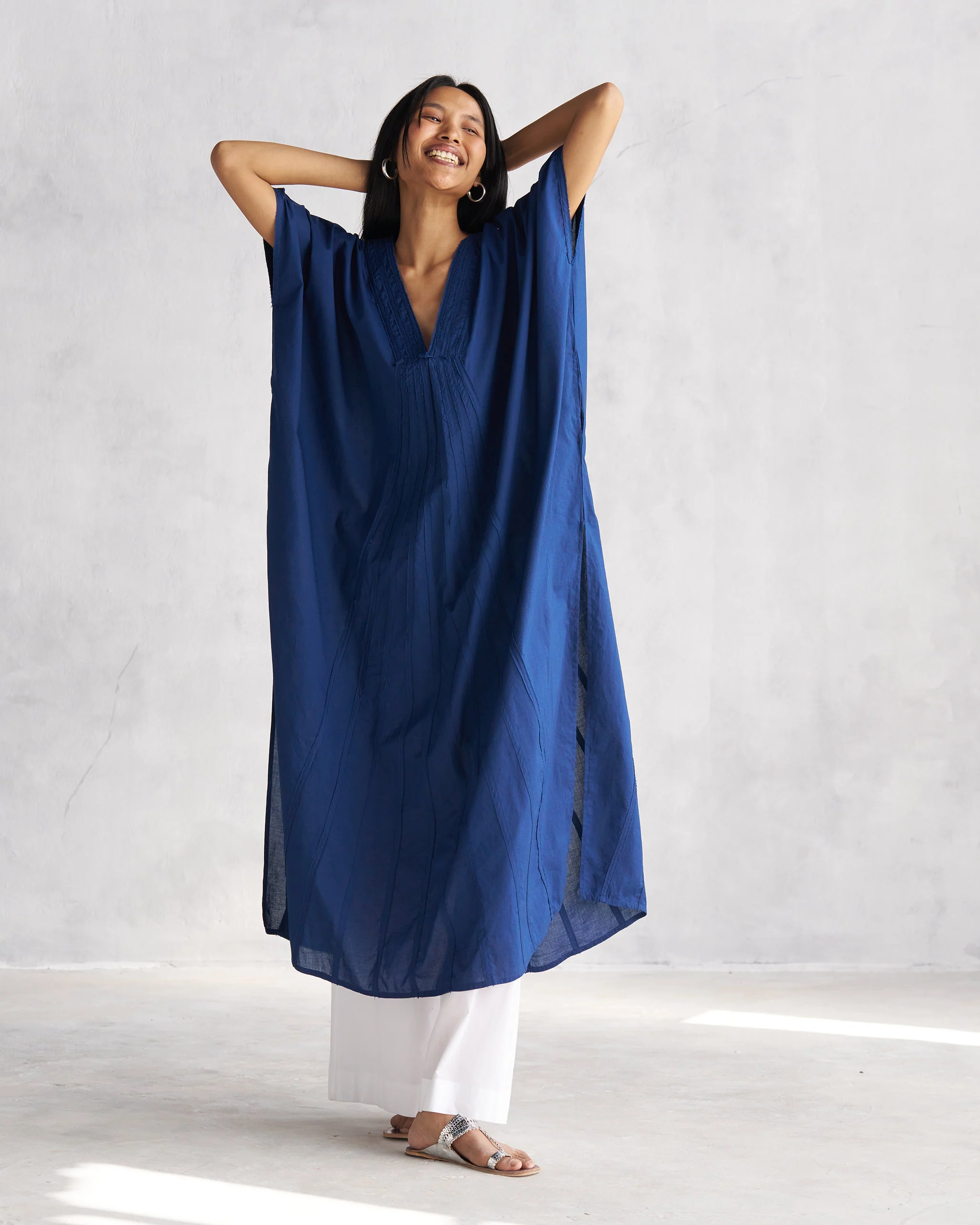 Tulum Kaftan - Navy - Image 4