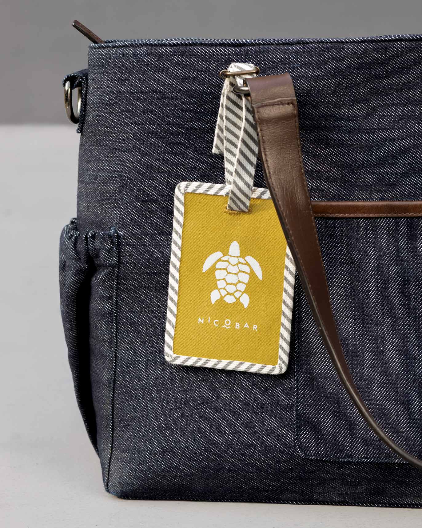Turtle Bag Tag - Yellow - Image 5