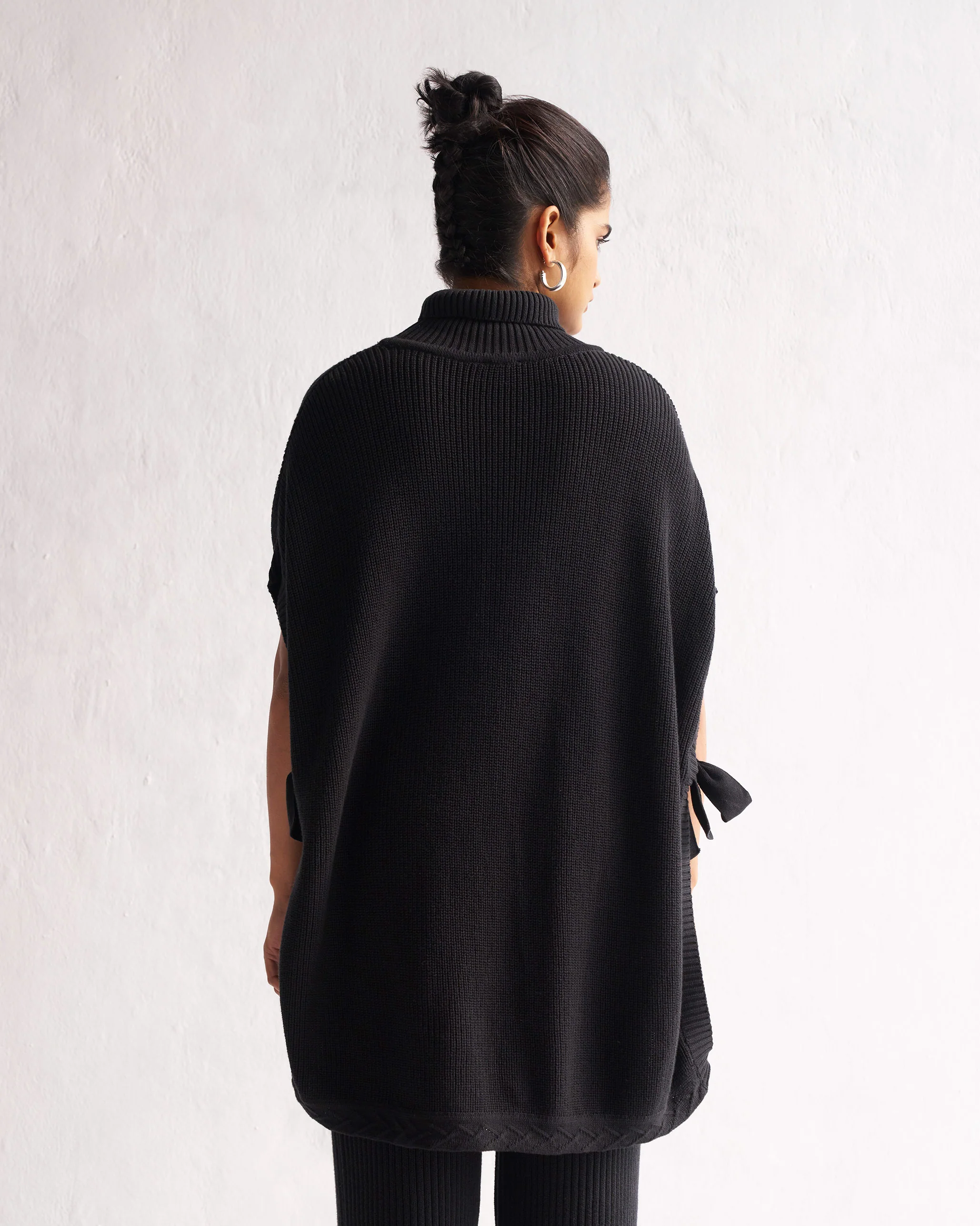 Turtle Neck Sweater - Black - Image 5