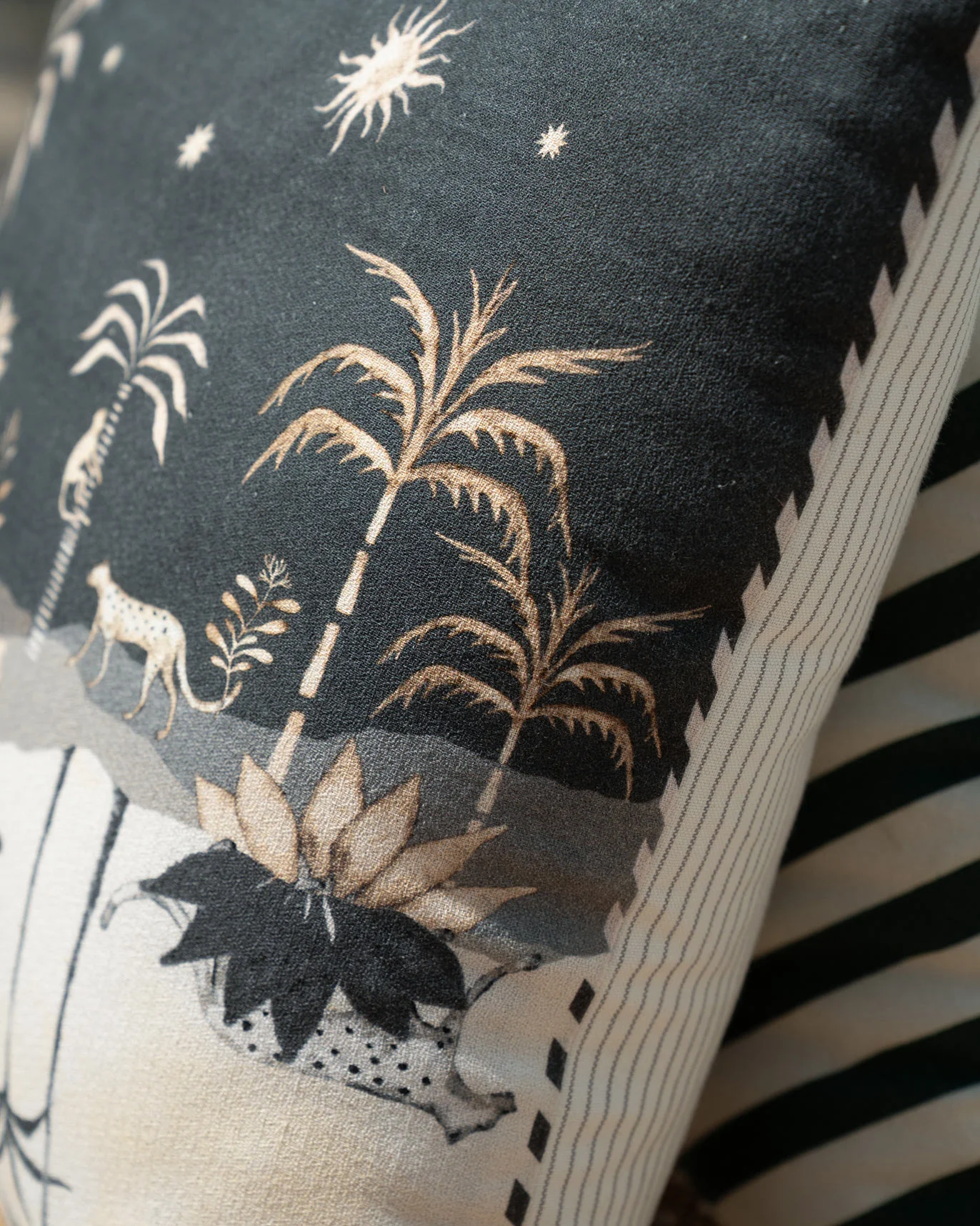 Twilight Jungle Cushion Cover - Image 2