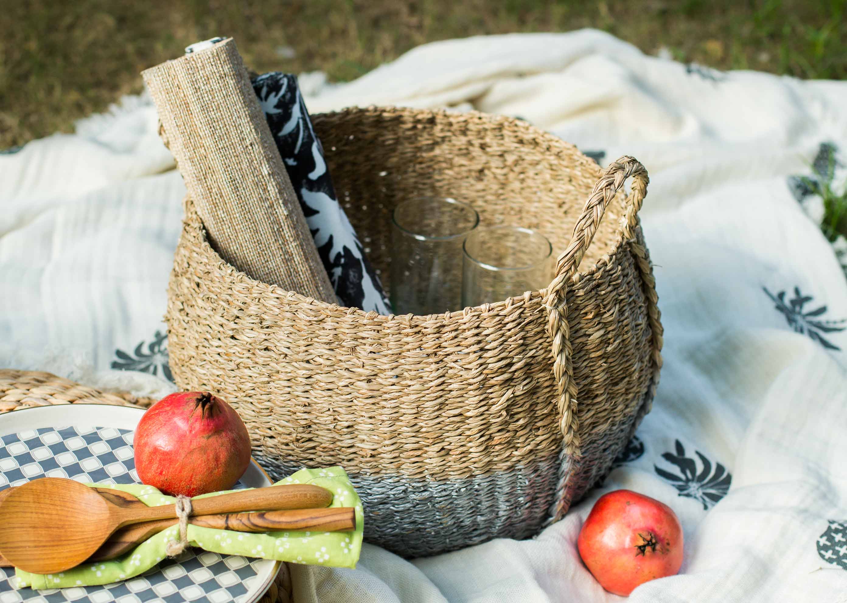 Twilight Seagrass Basket - Image 3