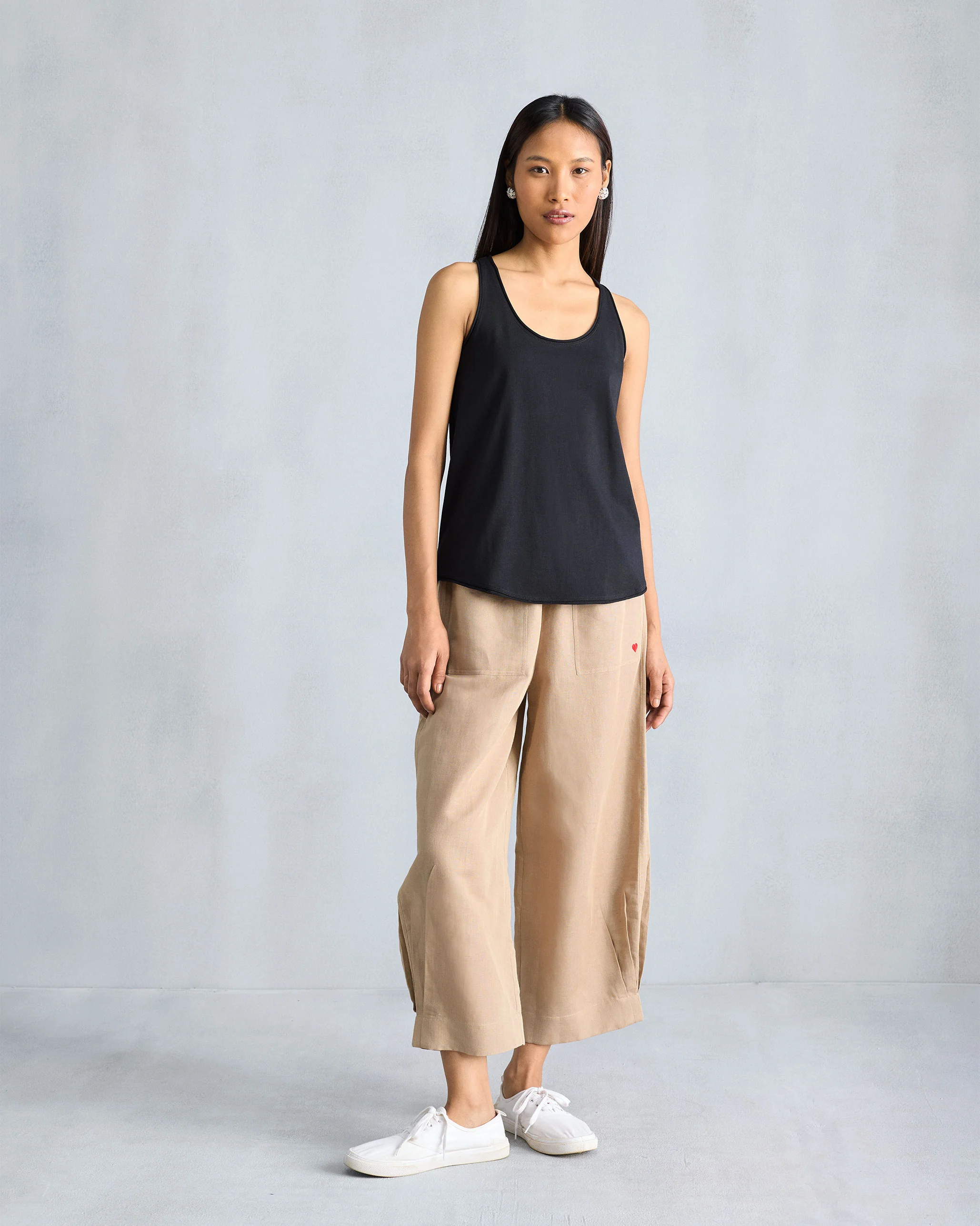 Ukiyo Racerback Tank - Black - Image 7