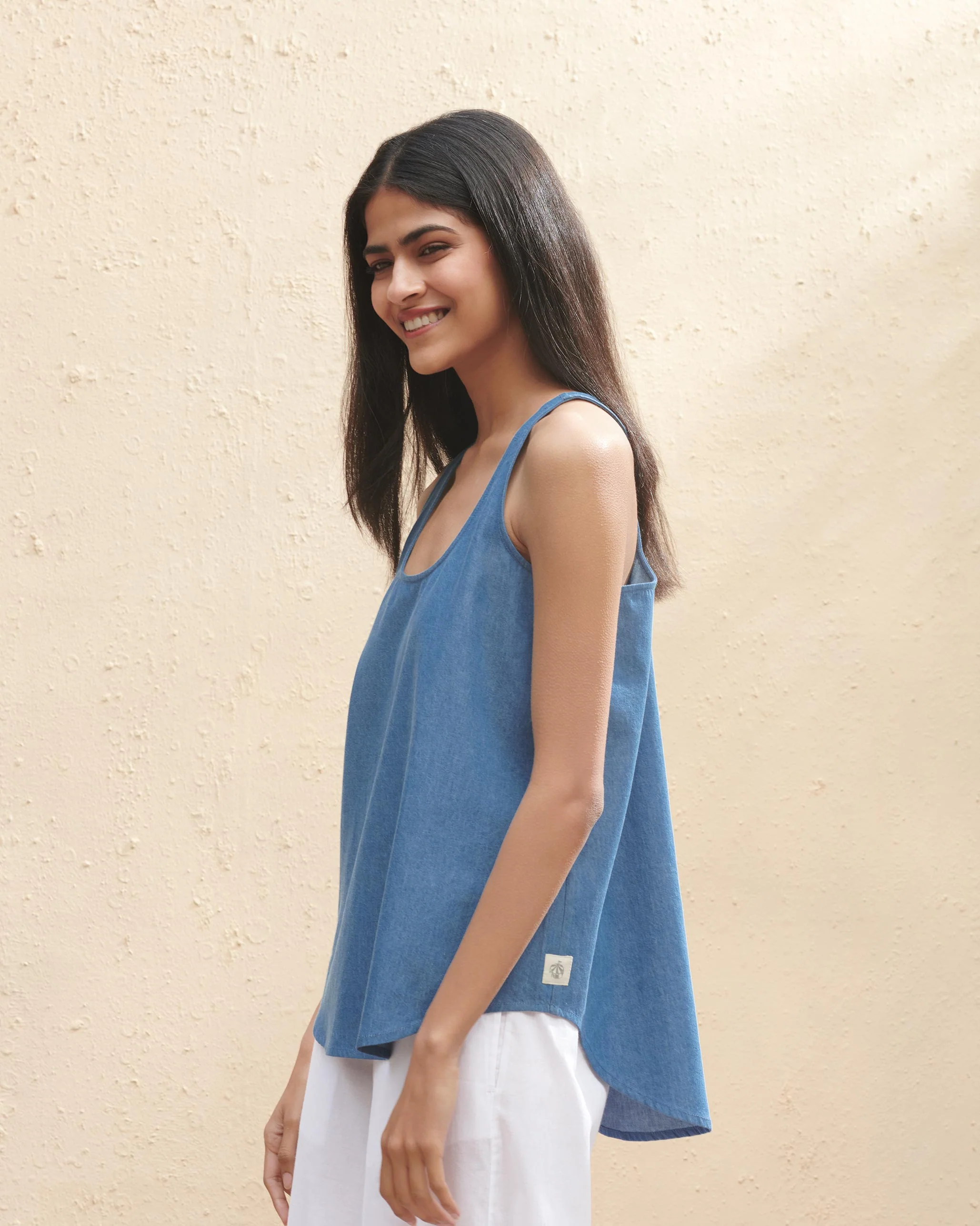 Ukiyo Racerback Tank - Light Blue - Image 6