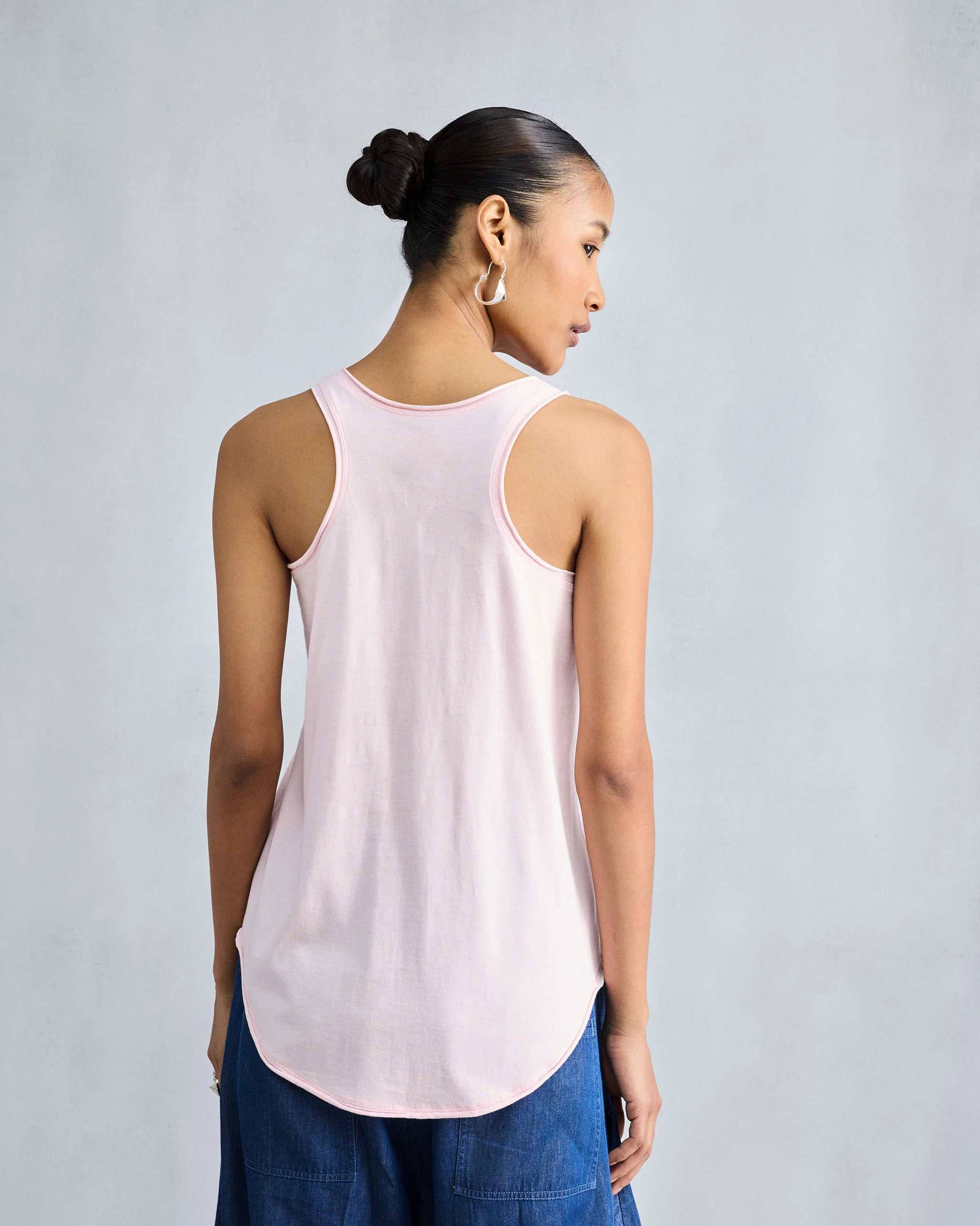 Ukiyo Racerback Tank - Light Pink - Image 6