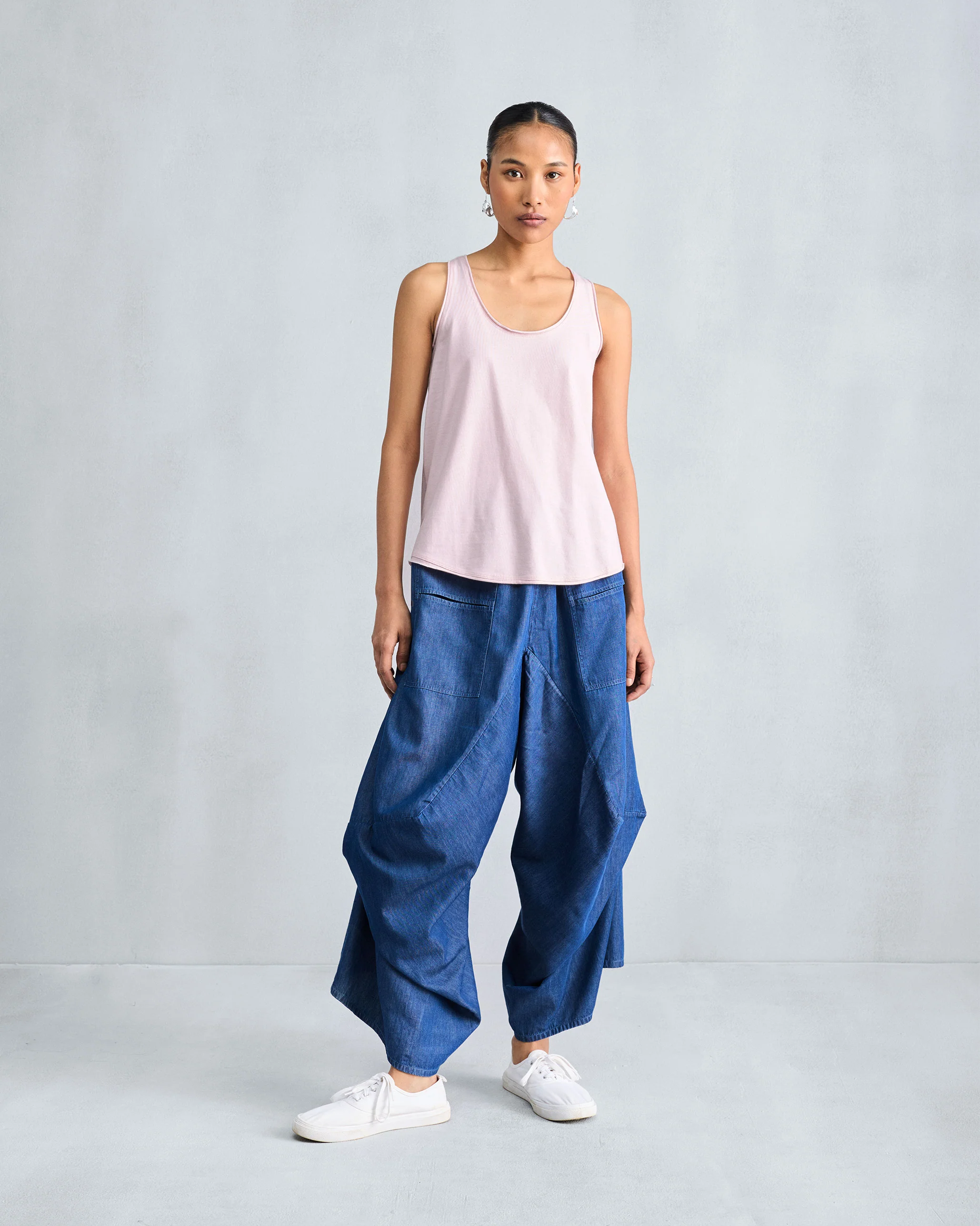 Ukiyo Racerback Tank - Light Pink - Image 7
