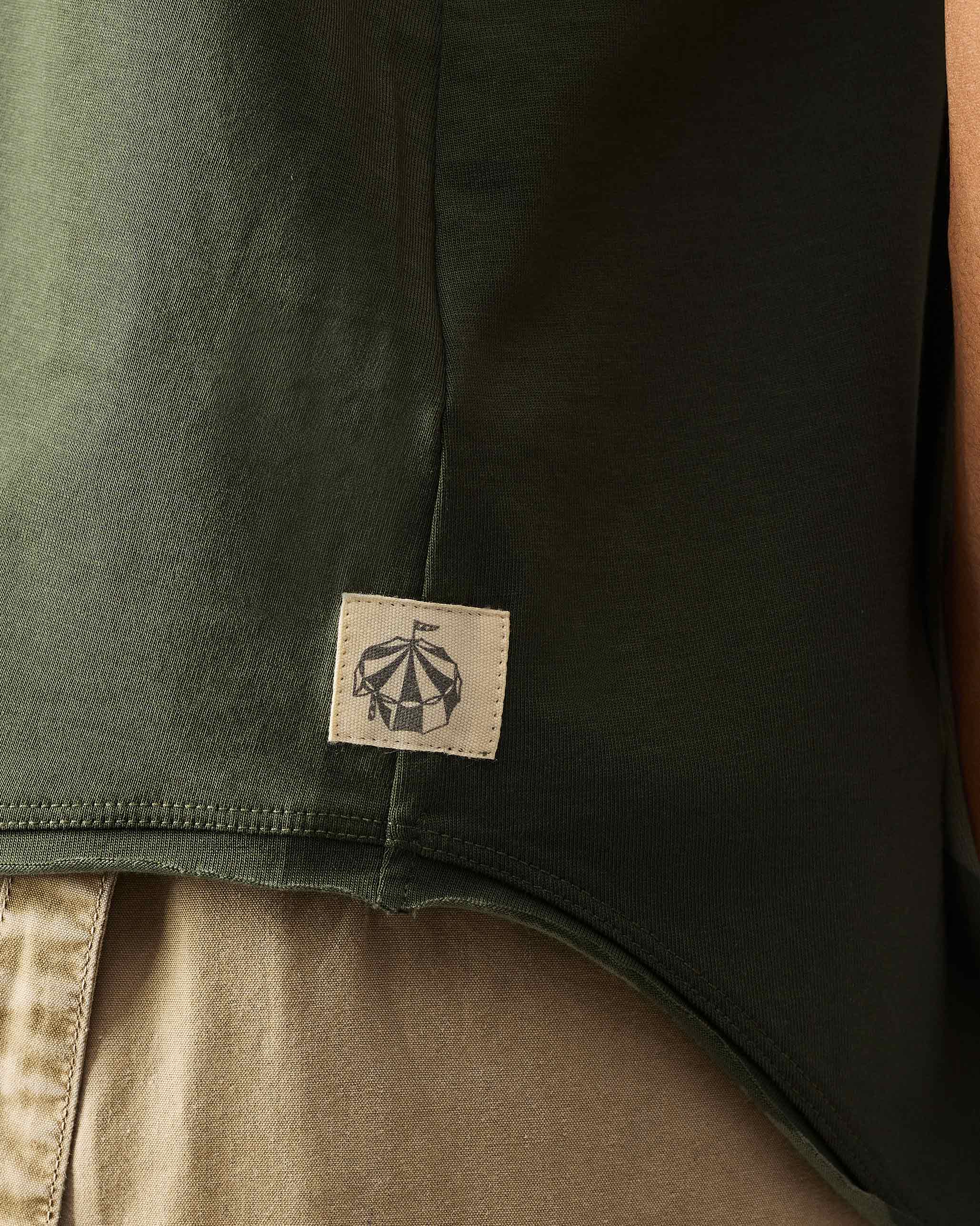 Ukiyo Racerback Top - Olive - Image 4